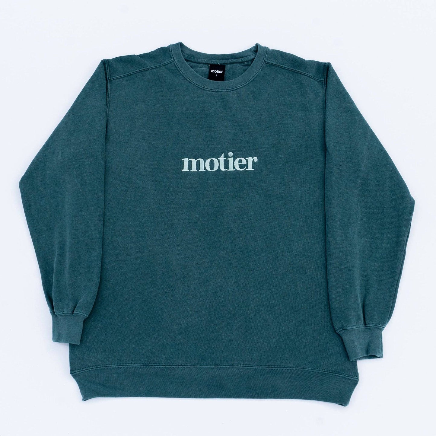 Alexandre Tonal Crewneck (Emerald Spruce)