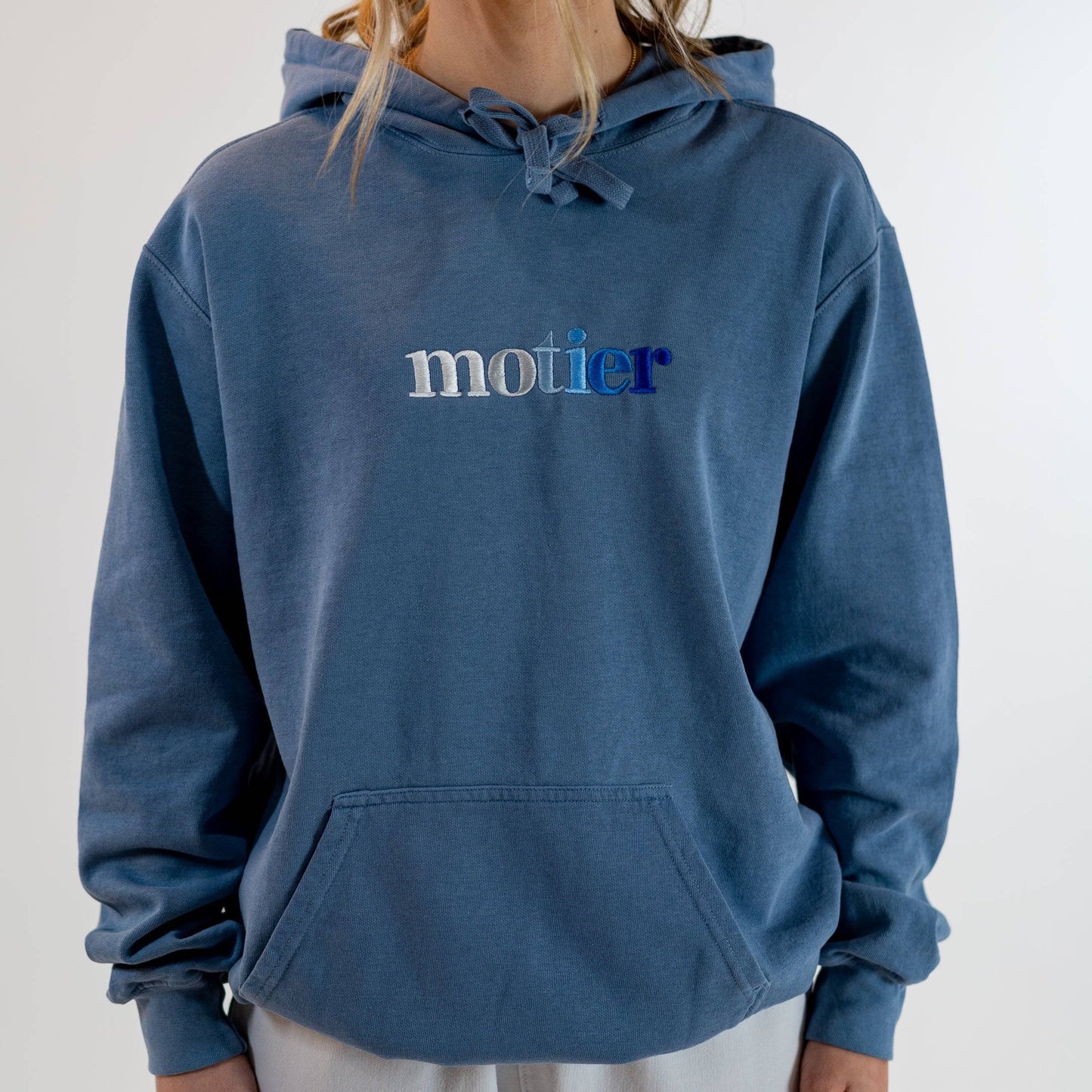 The Alexandre Hoodie (Slate Blue)