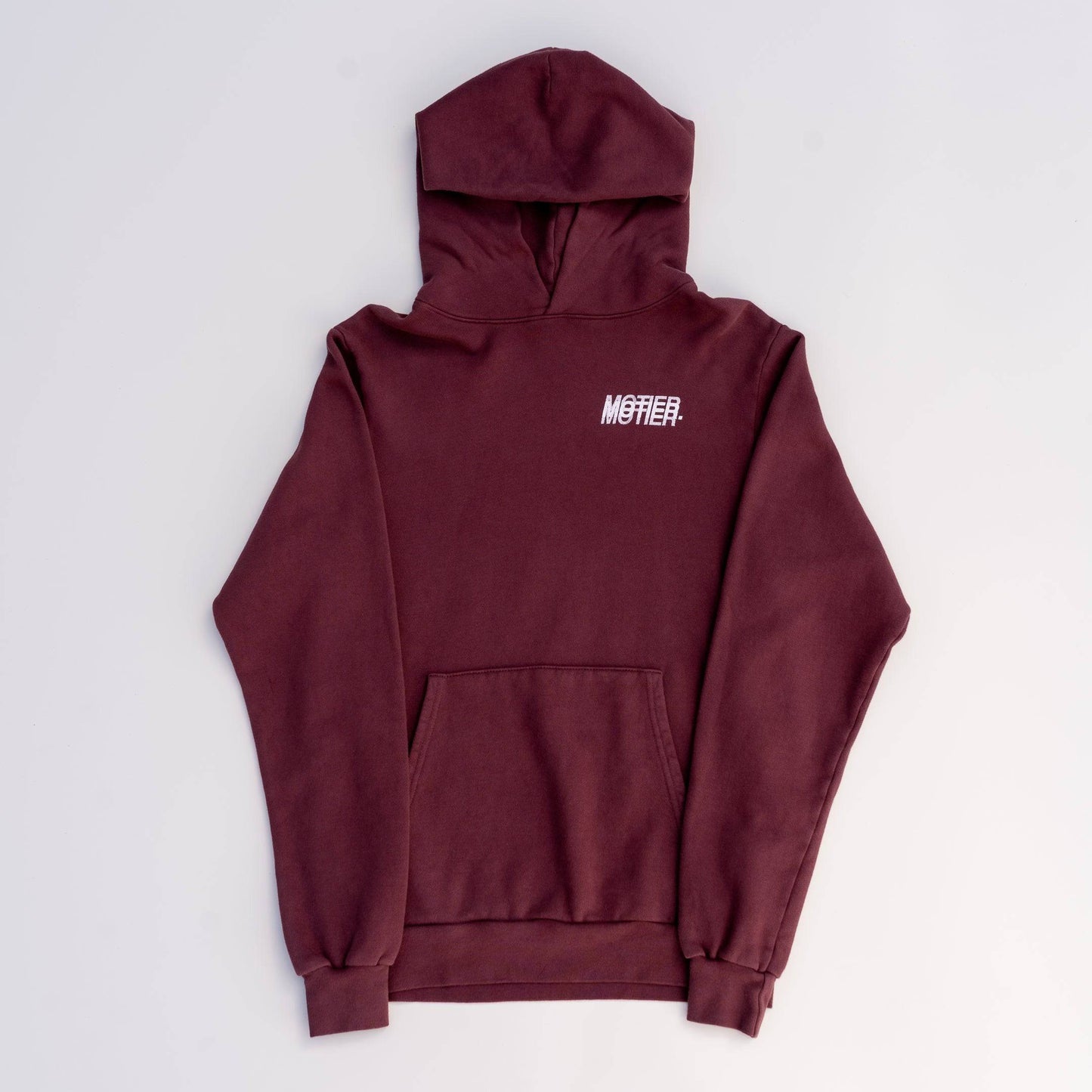 Blurr Holographic OG Luxe Premium Hoodie (Plum Wine)