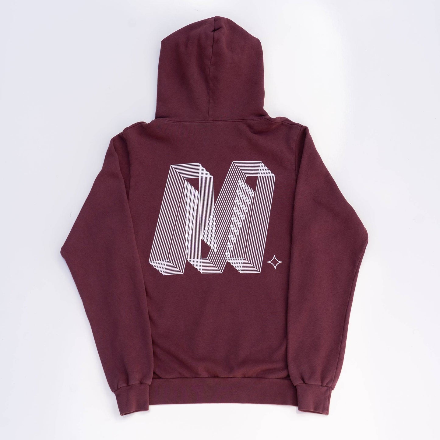 Blurr Holographic OG Luxe Premium Hoodie (Plum Wine)
