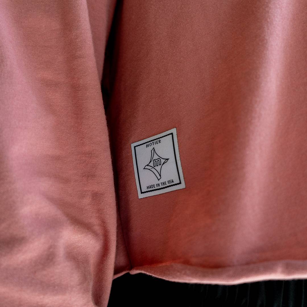 Butterfly Crop L/S (Mauve)