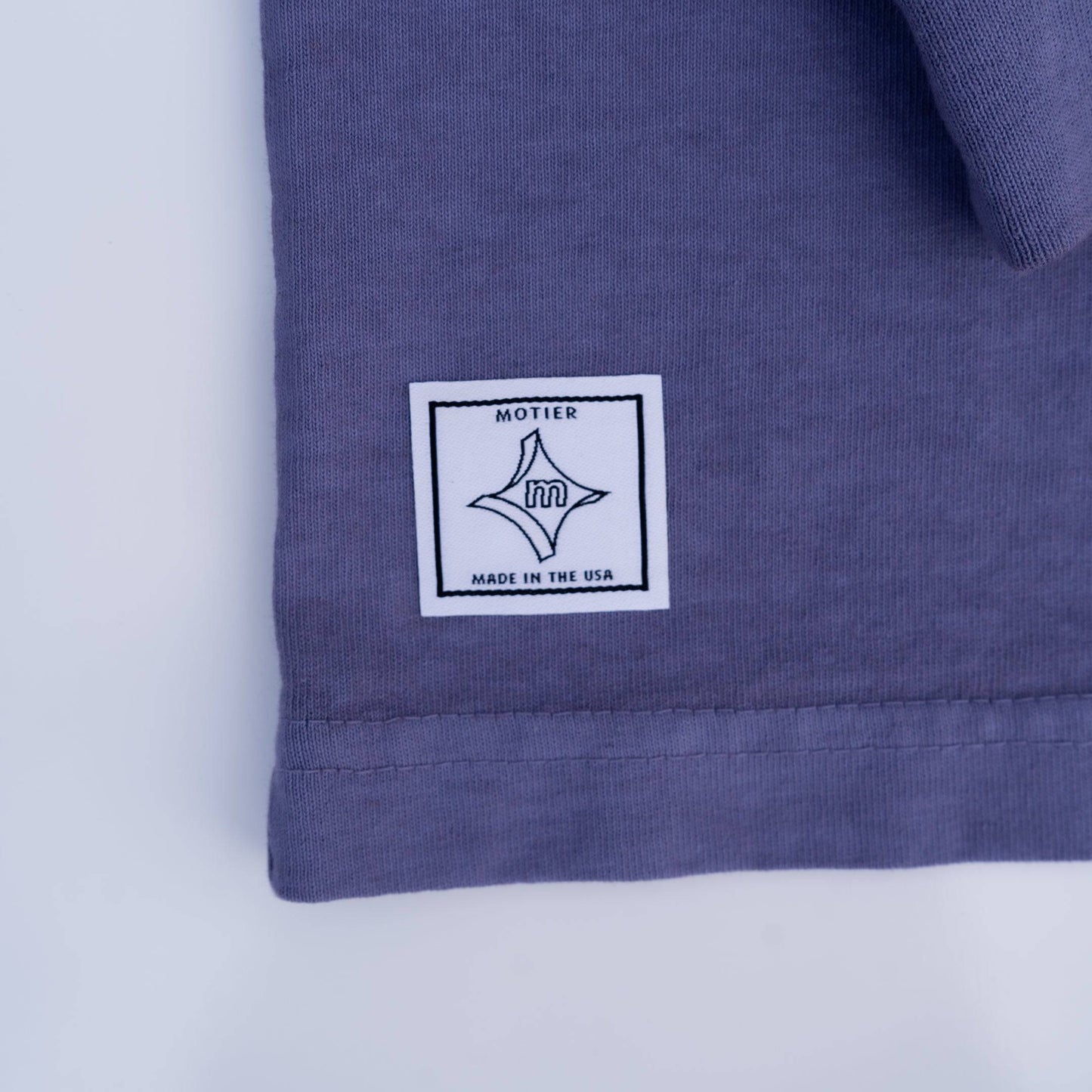 ML Checkered Luxe L/S Tee (Grey Blue)