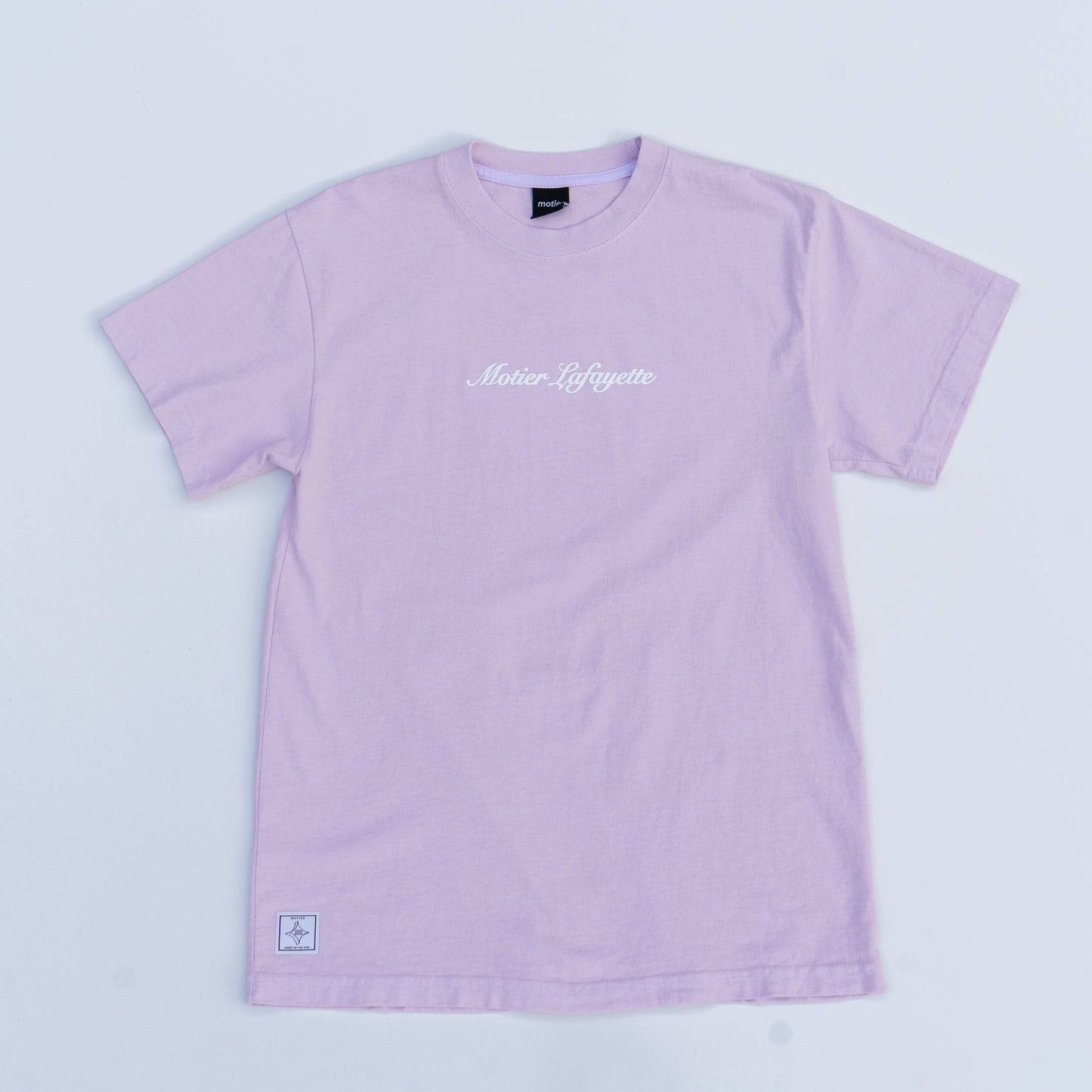 ML Checkered Luxe S/S Tee (Lavender Fog)