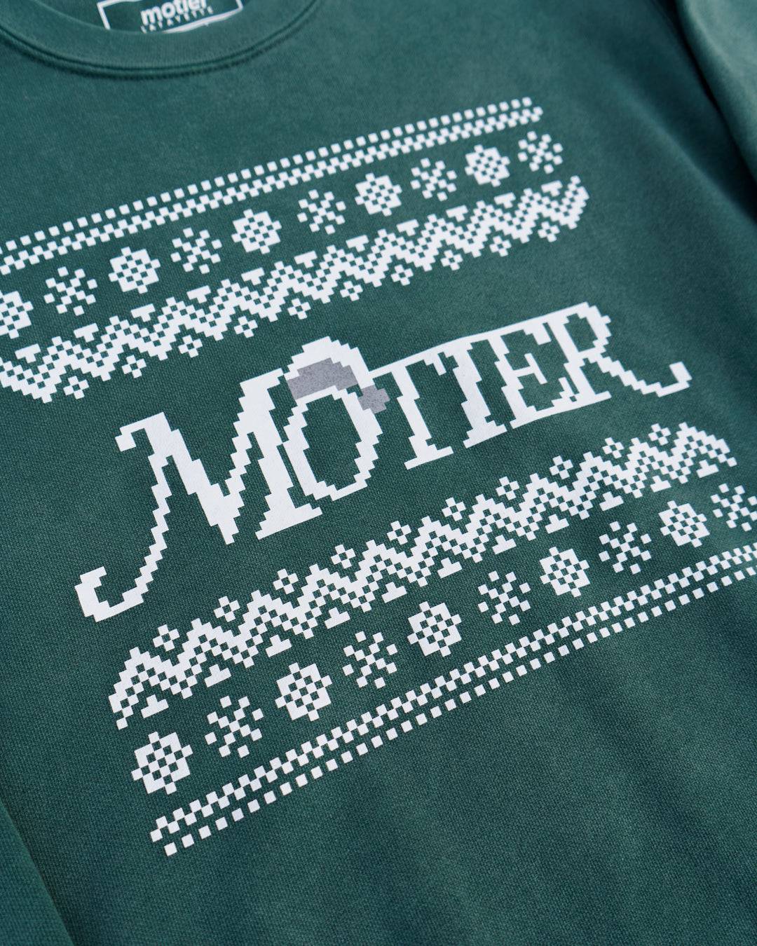 A Motier Christmas Crewneck (Green)