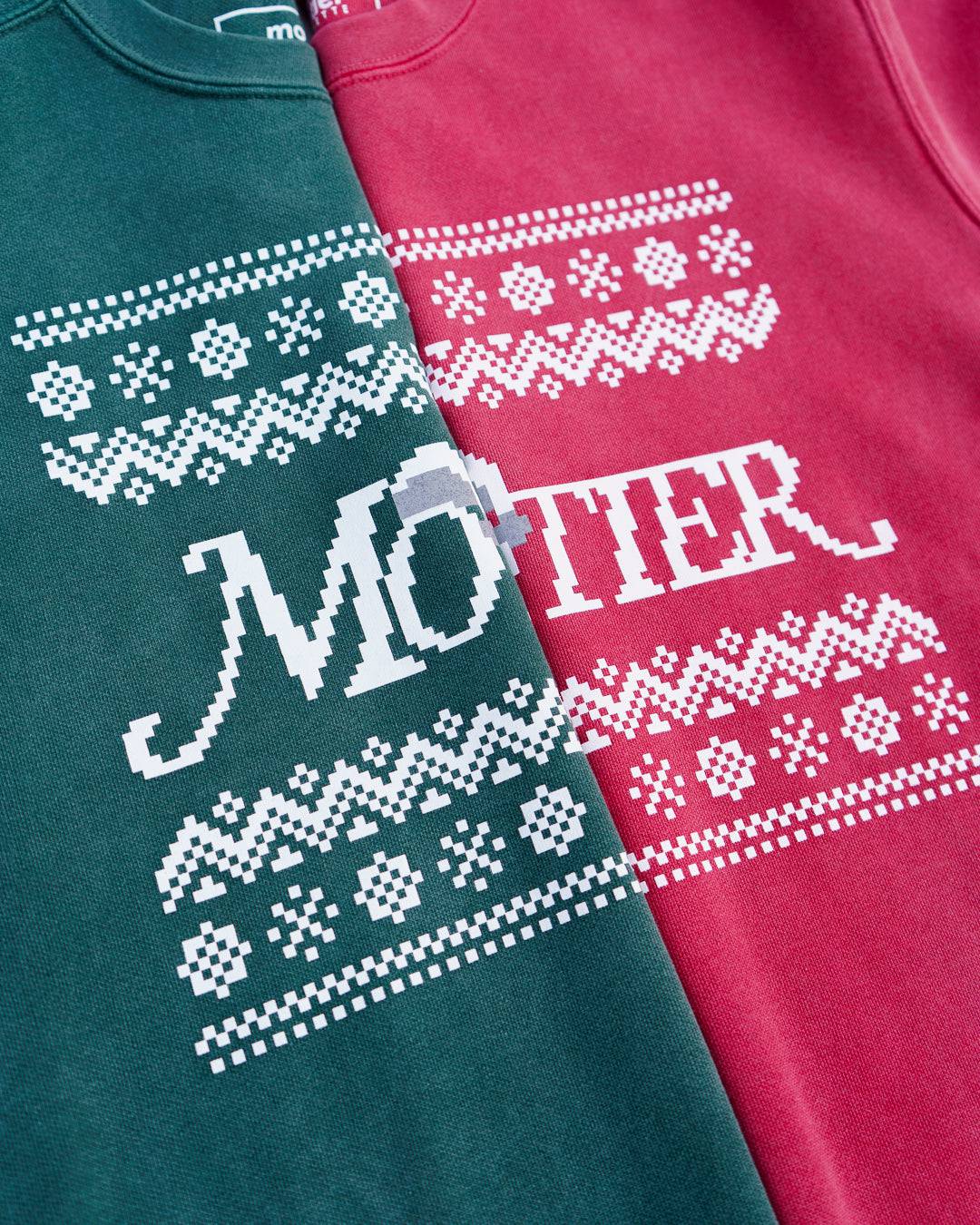 A Motier Christmas Crewneck (Green)