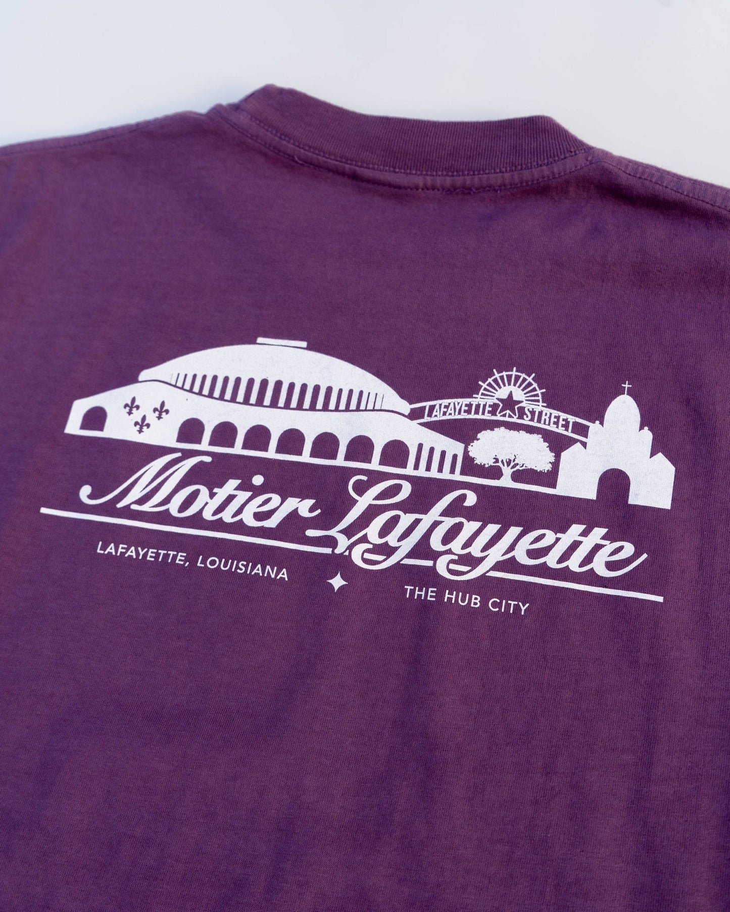 Cityscape S/S Luxe Tee (Deep Plum)