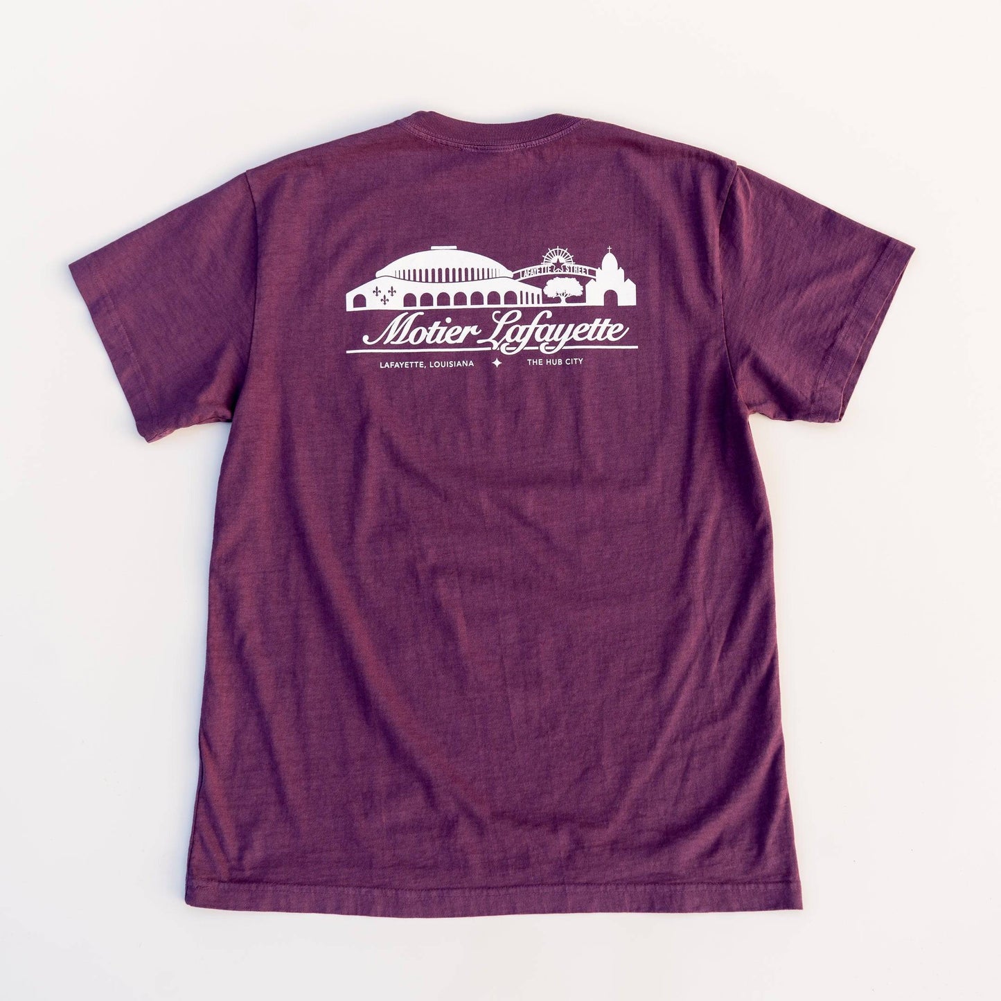 Cityscape S/S Luxe Tee (Deep Plum)
