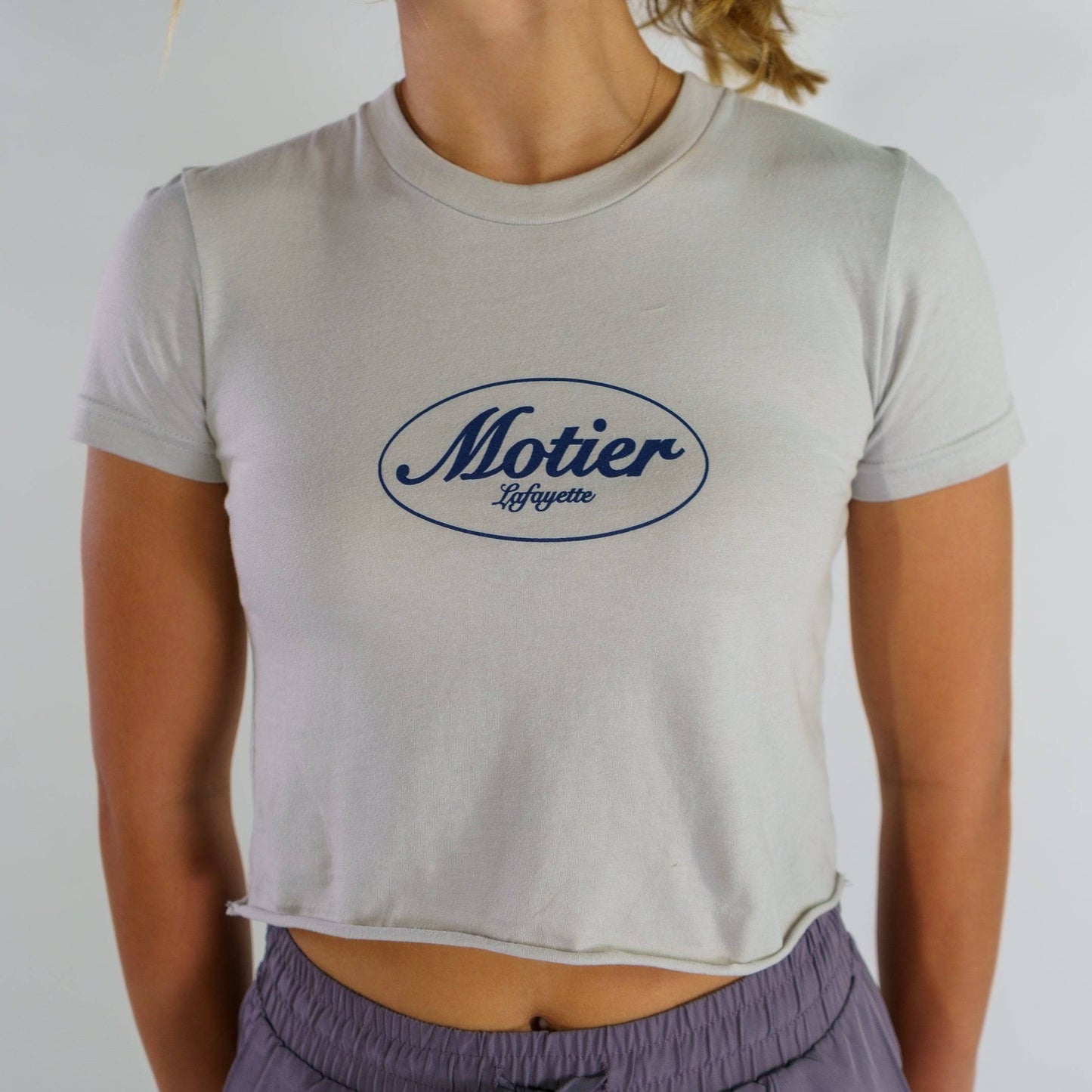 Classic Logo 2.0 S/S Crop (Dark Clear)