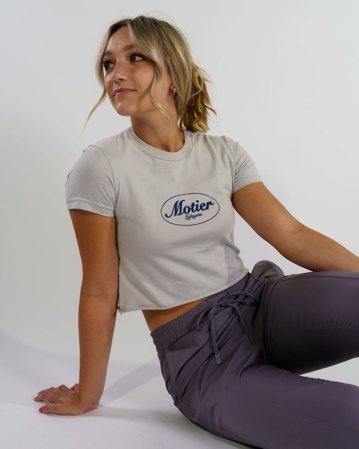 Classic Logo 2.0 S/S Crop (Dark Clear)