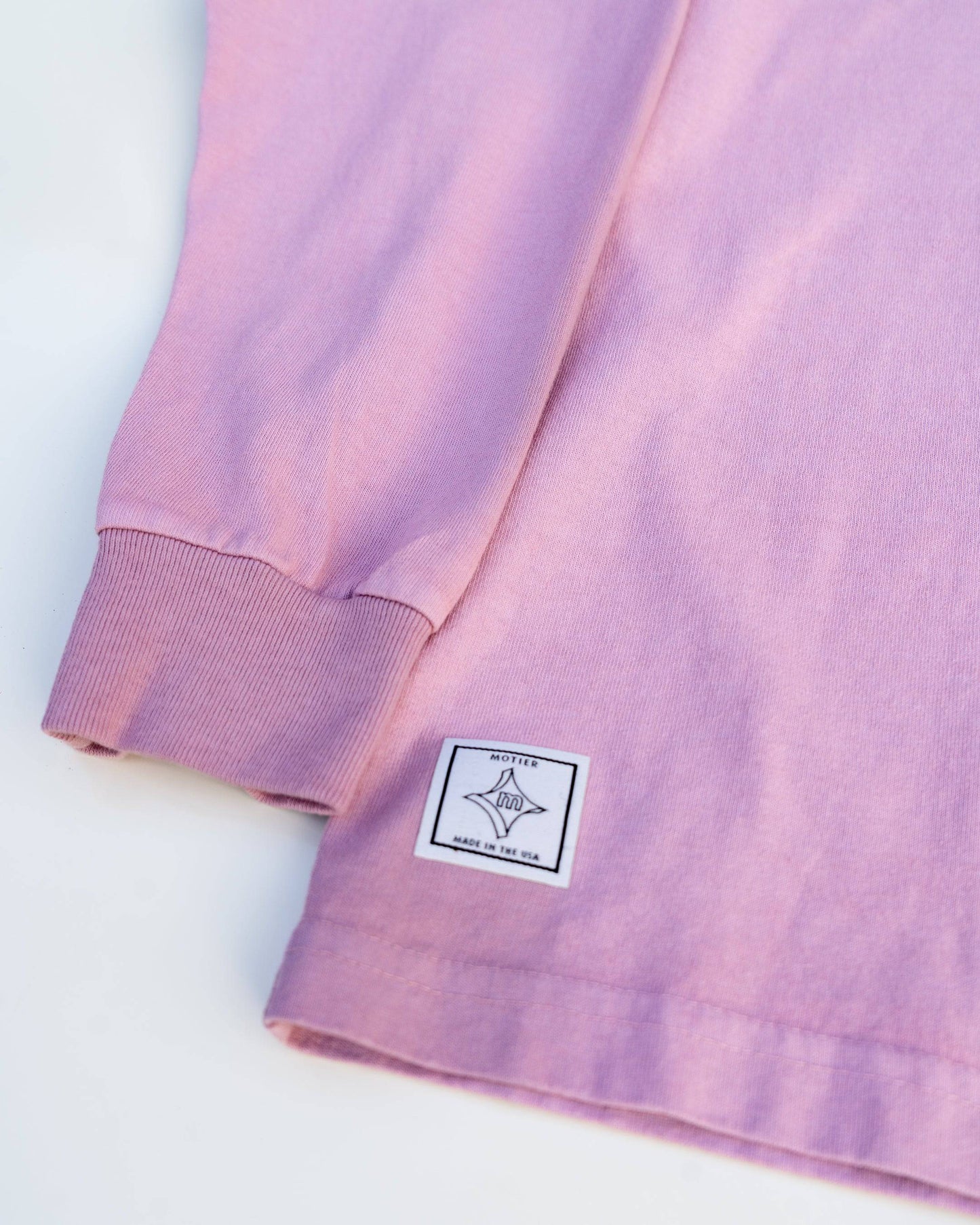 The Diner L/S Luxe Tee (Mauve Shadows)