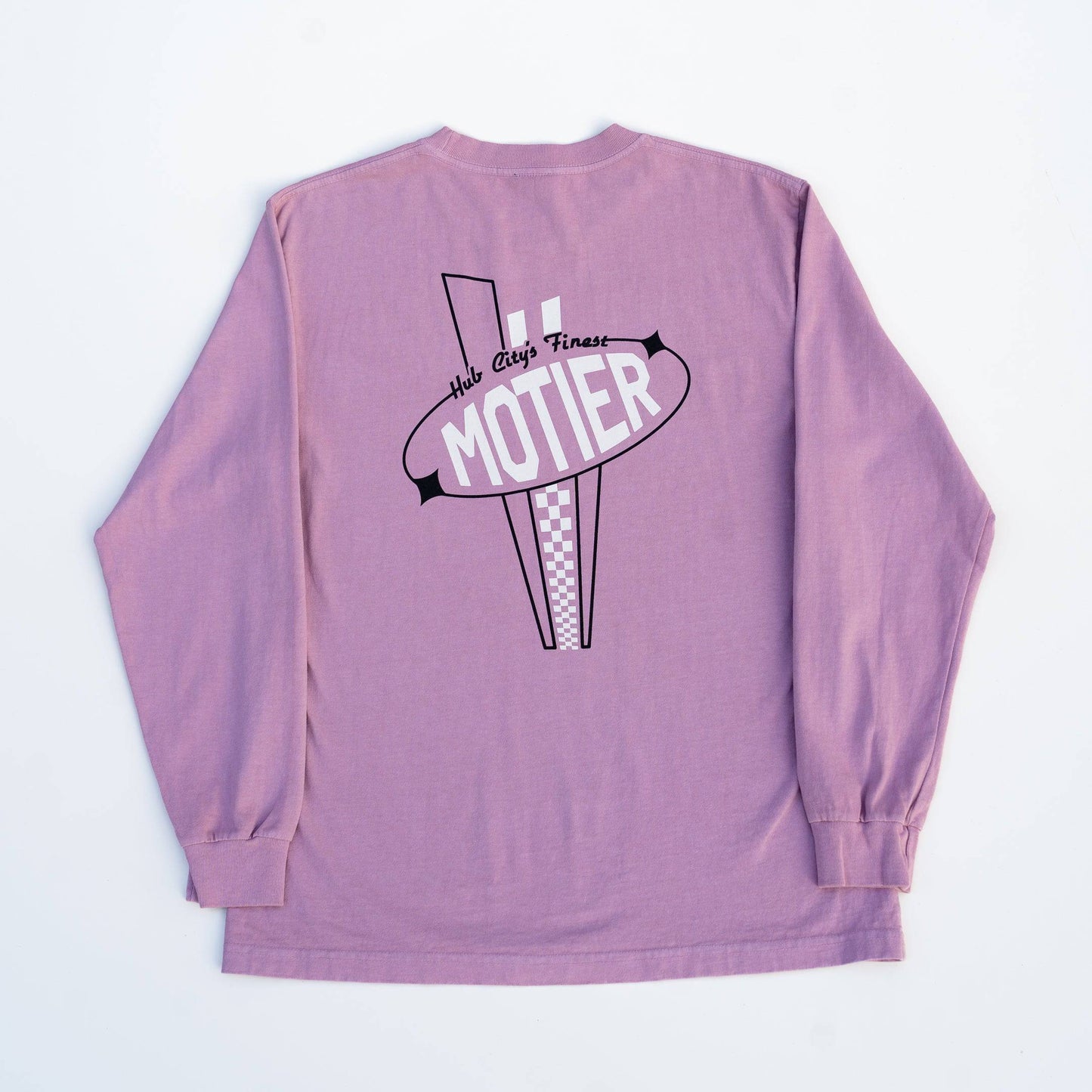 The Diner L/S Luxe Tee (Mauve Shadows)