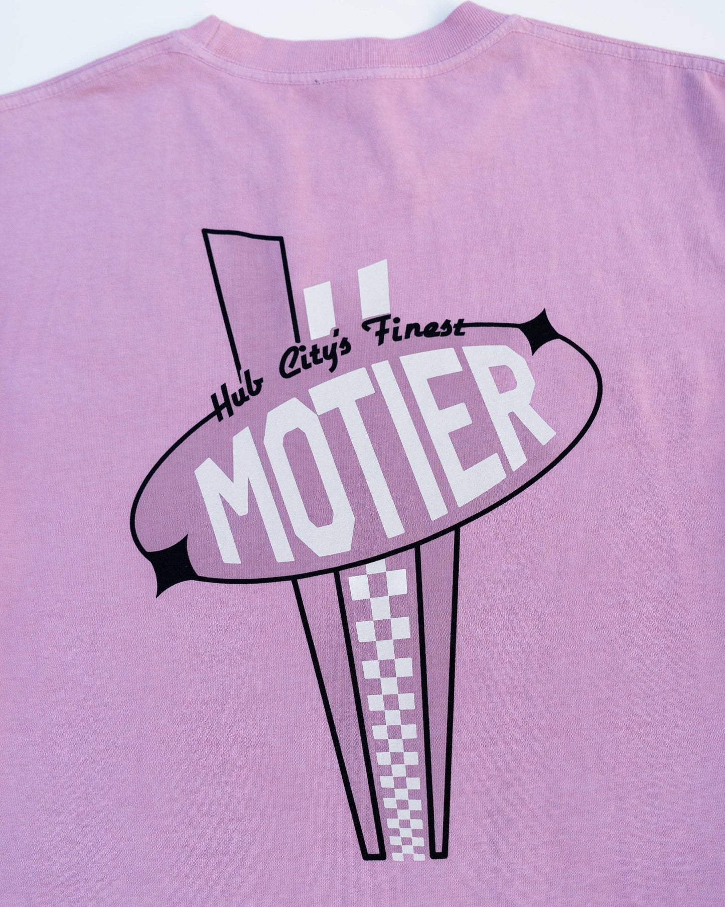 The Diner L/S Luxe Tee (Mauve Shadows)