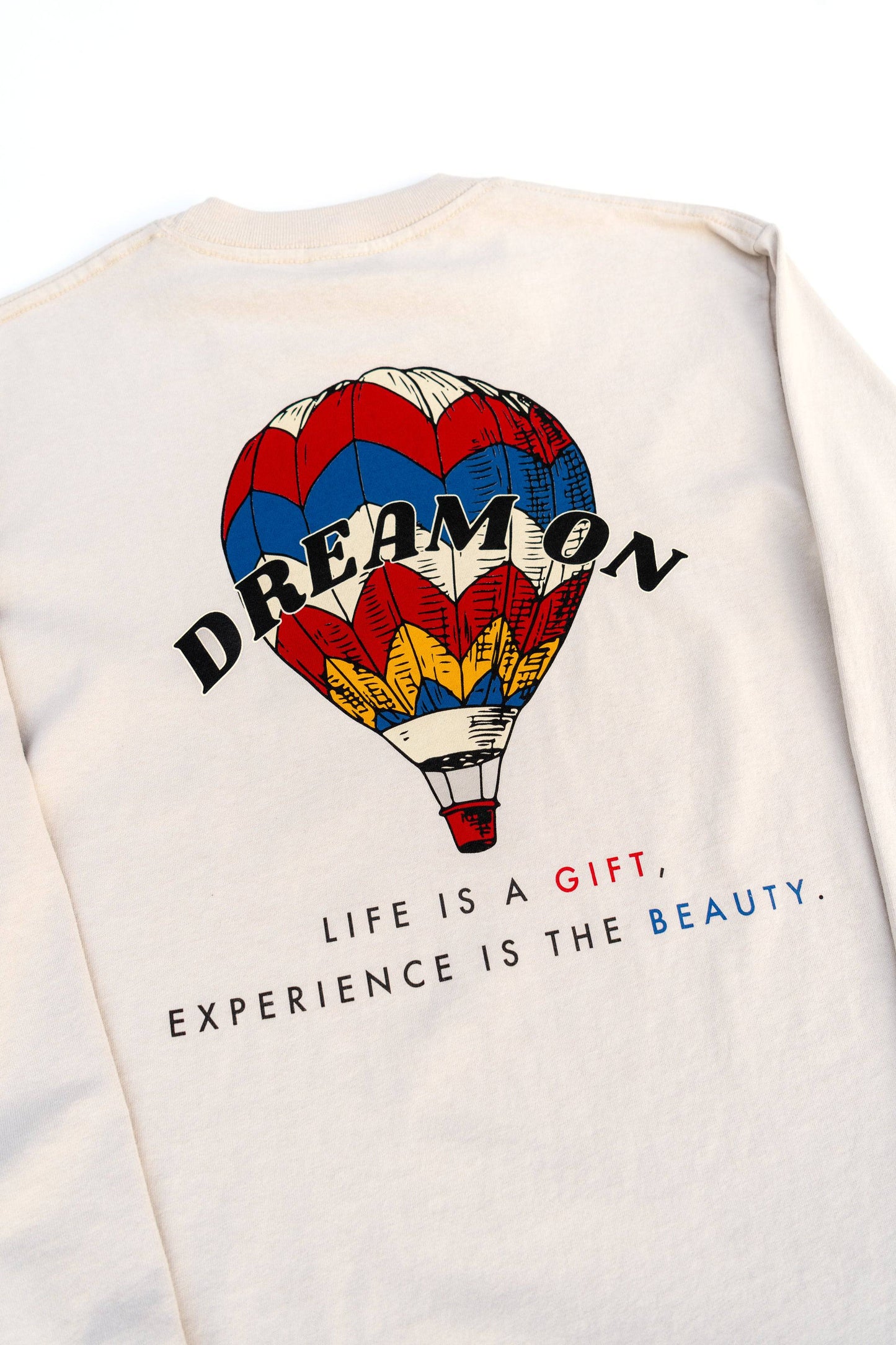 The Dream On L/S Luxe Tee (Stone)