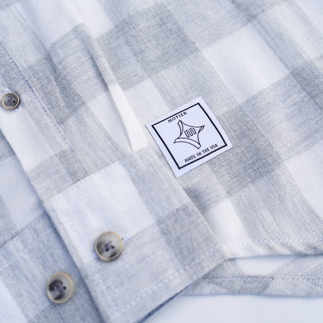 Motier Essential Flannel (Grey/White)