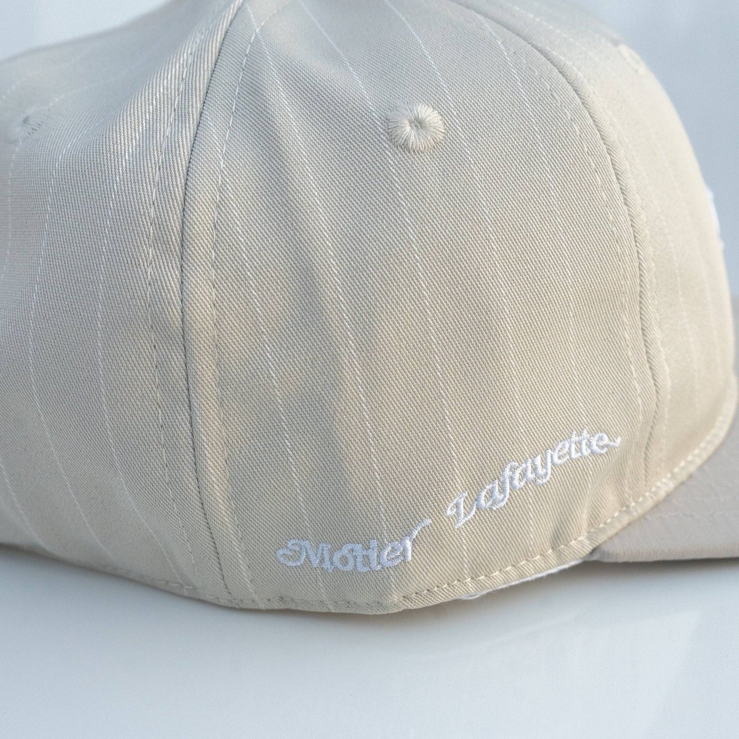The Pinstripe Hat (Lt. Grey)