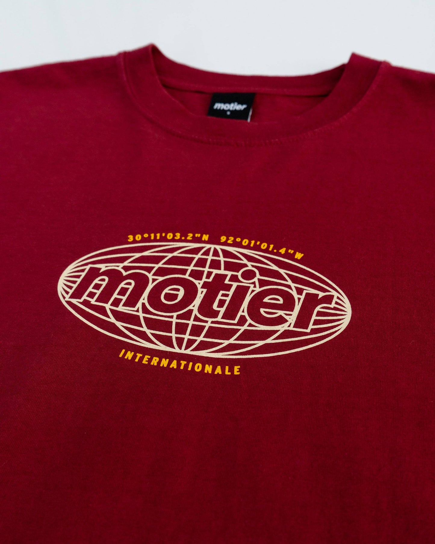 The Internationale Luxe Tee (Cayenne)