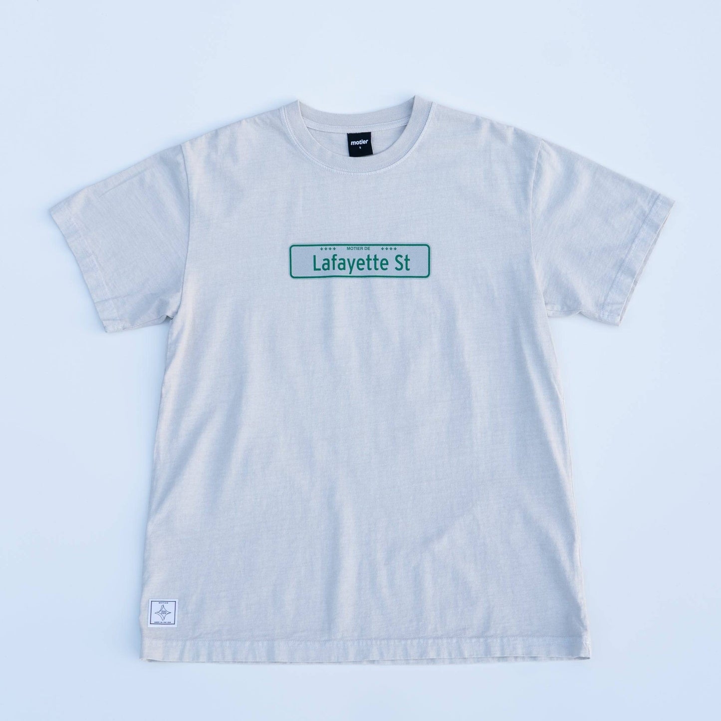 Lafayette Street S/S Luxe Tee (Dark Clear)