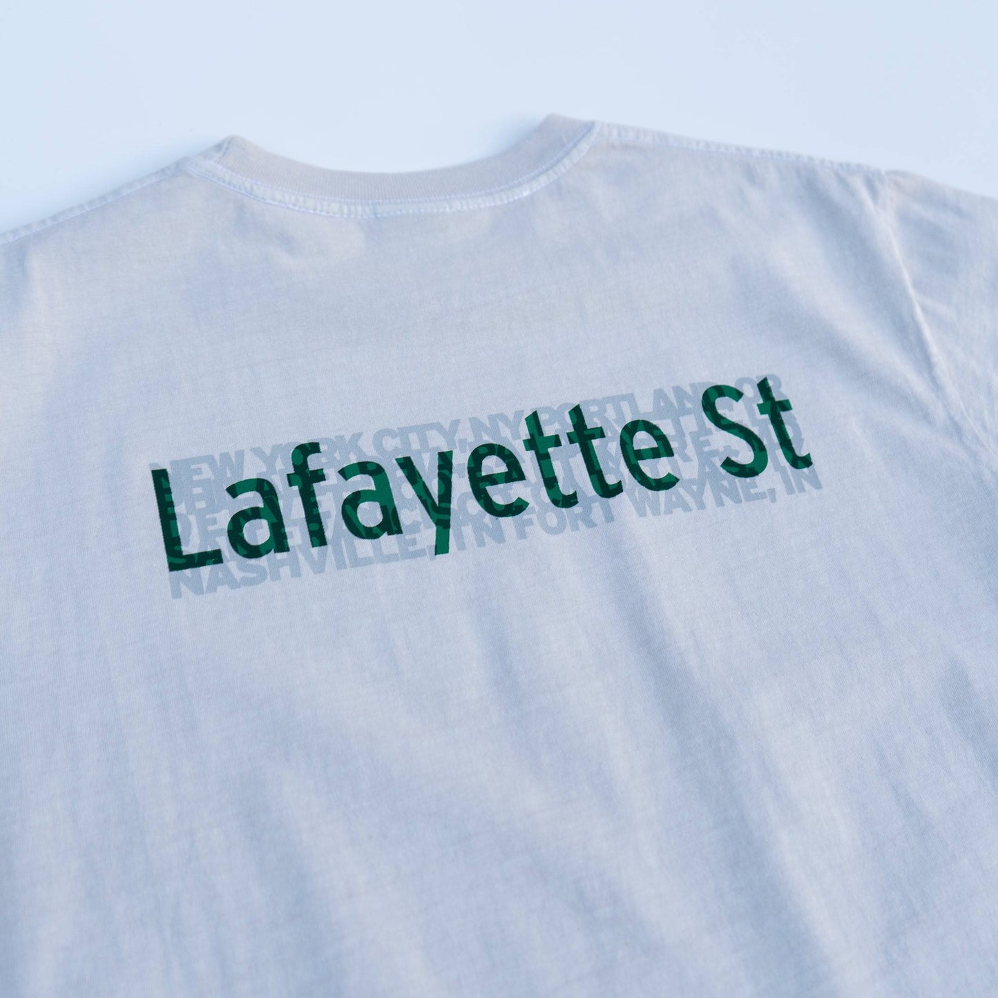 Lafayette Street S/S Luxe Tee (Dark Clear)