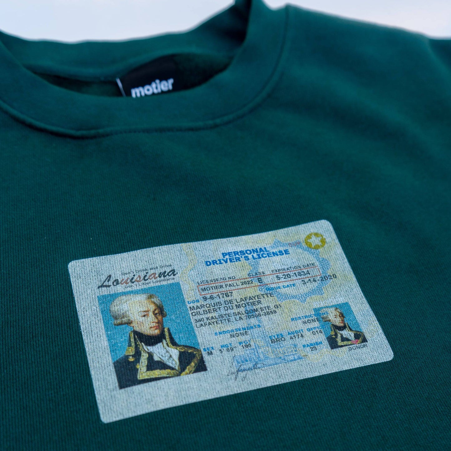 Marquis License Luxe Crewneck (Sea Moss)