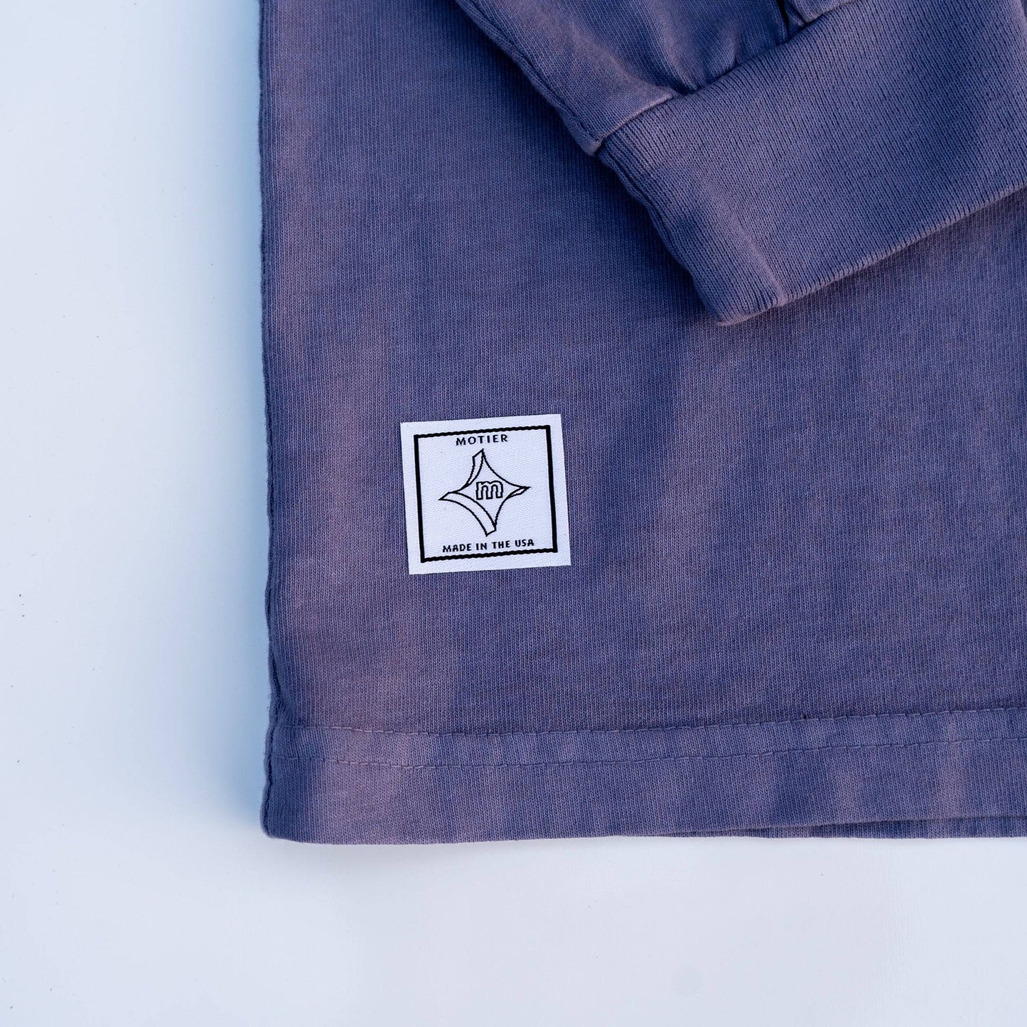 Marquis License L/S Luxe Tee (Grey Blue)