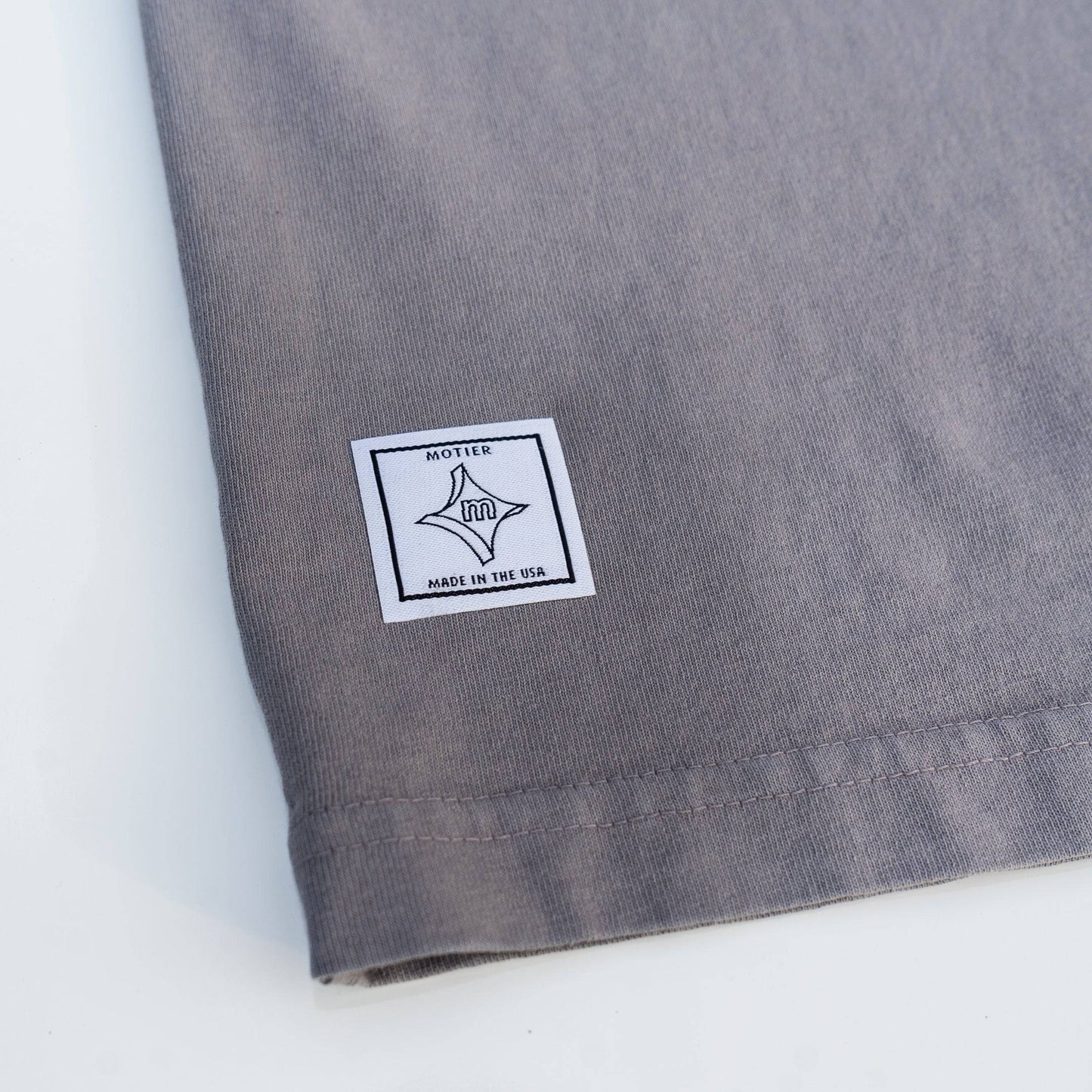 The ML Script Luxe Tee (Night Grey)