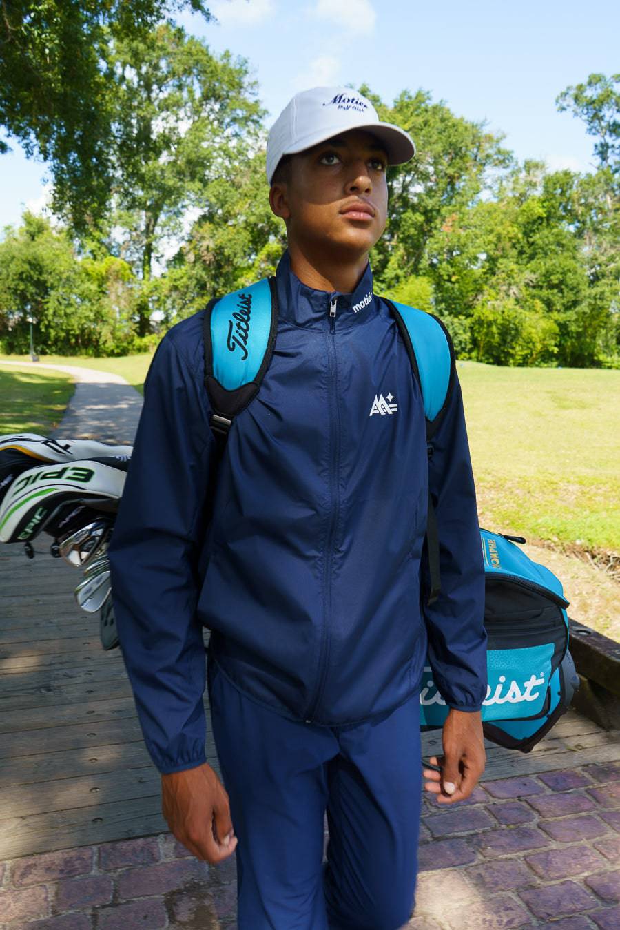 Fairway Full-Zip Jacket (Navy)