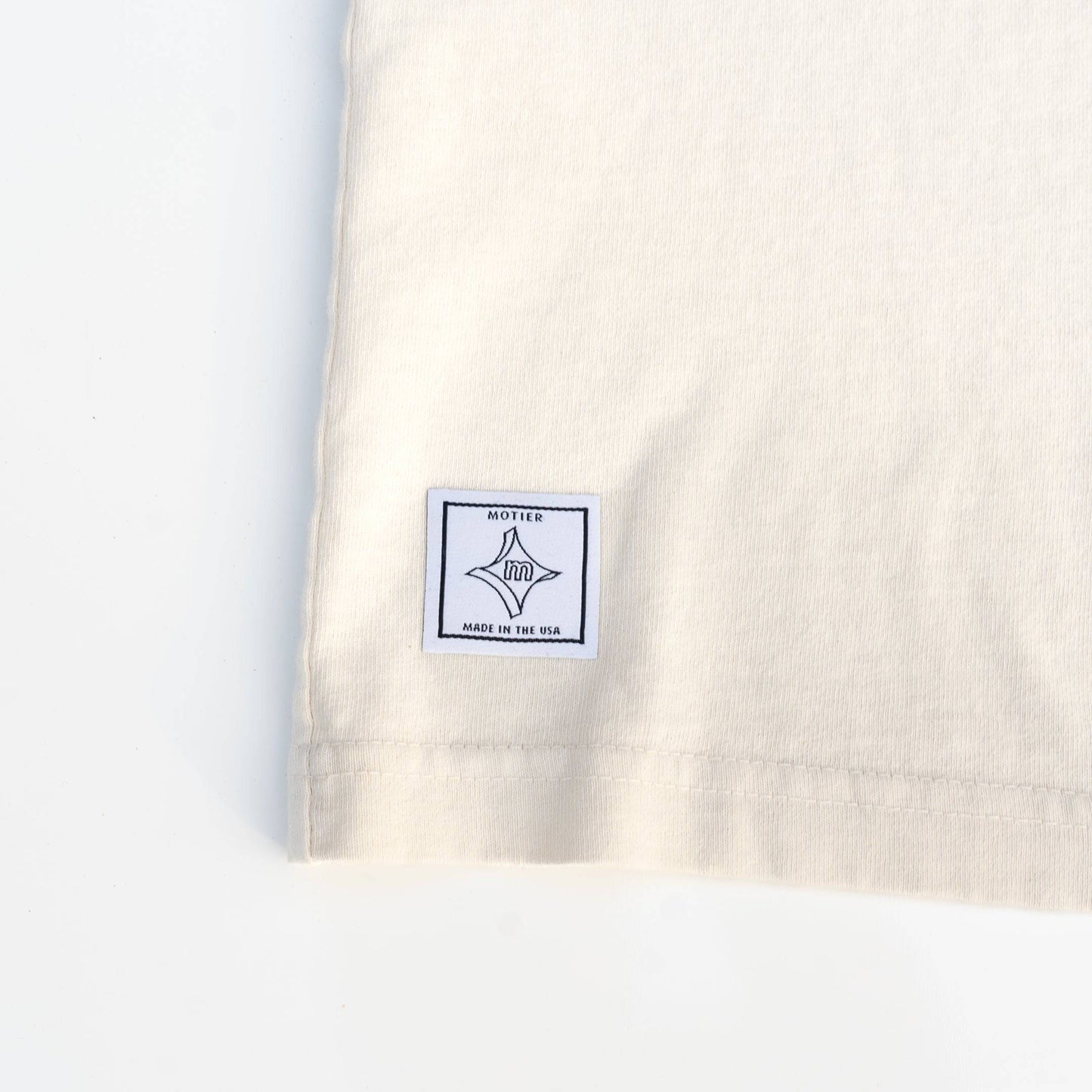 The Mini Olympus Luxe Tee (Almond Milk)