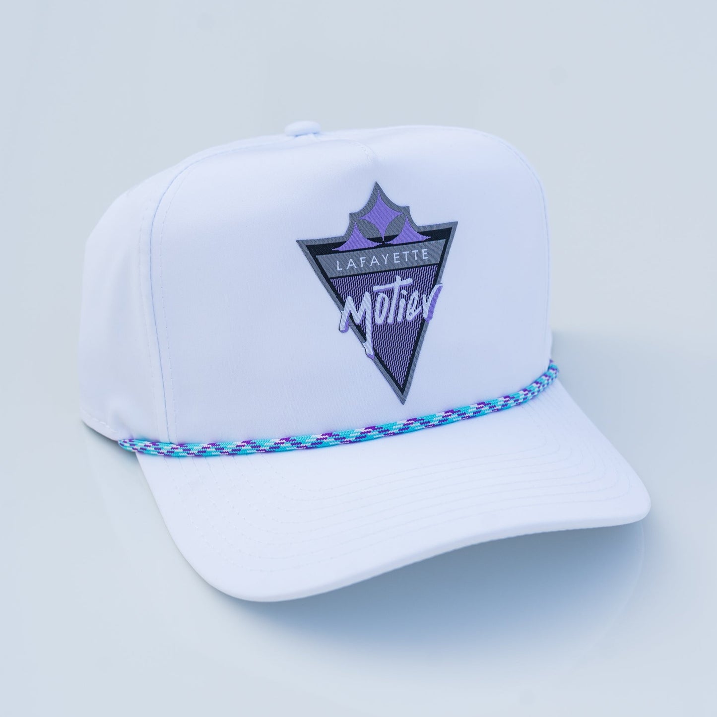 Retro-ology Rope Snapback (White)