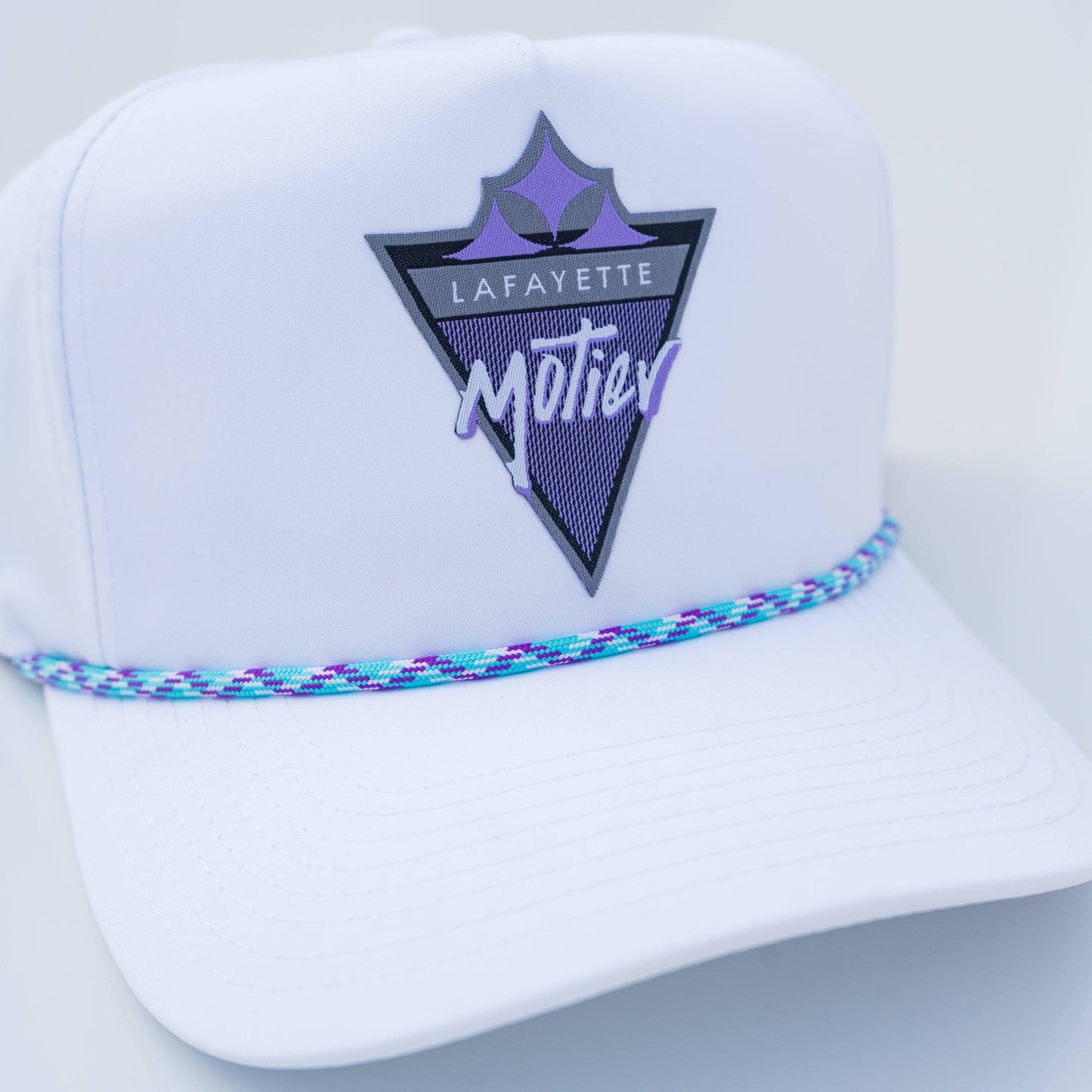 Retro-ology Rope Snapback (White)