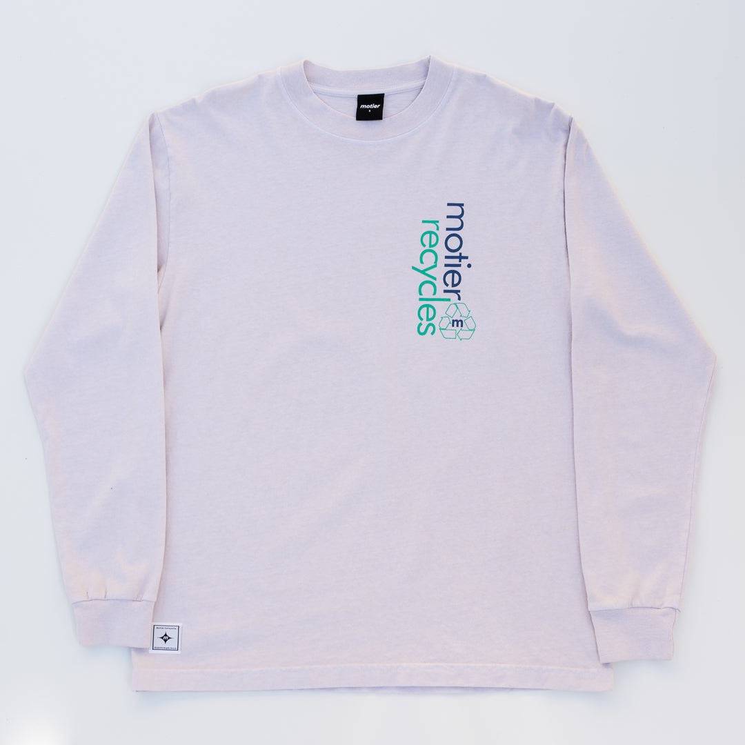Motier Recycles L/S Luxe Tee (Beige)