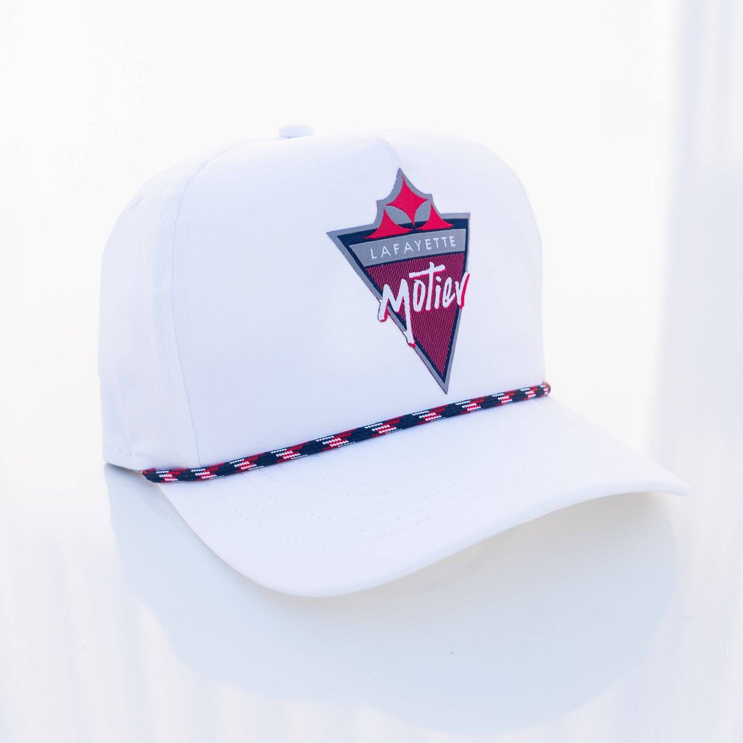 Retro-ology Rope Snapback (White/Red/Black)