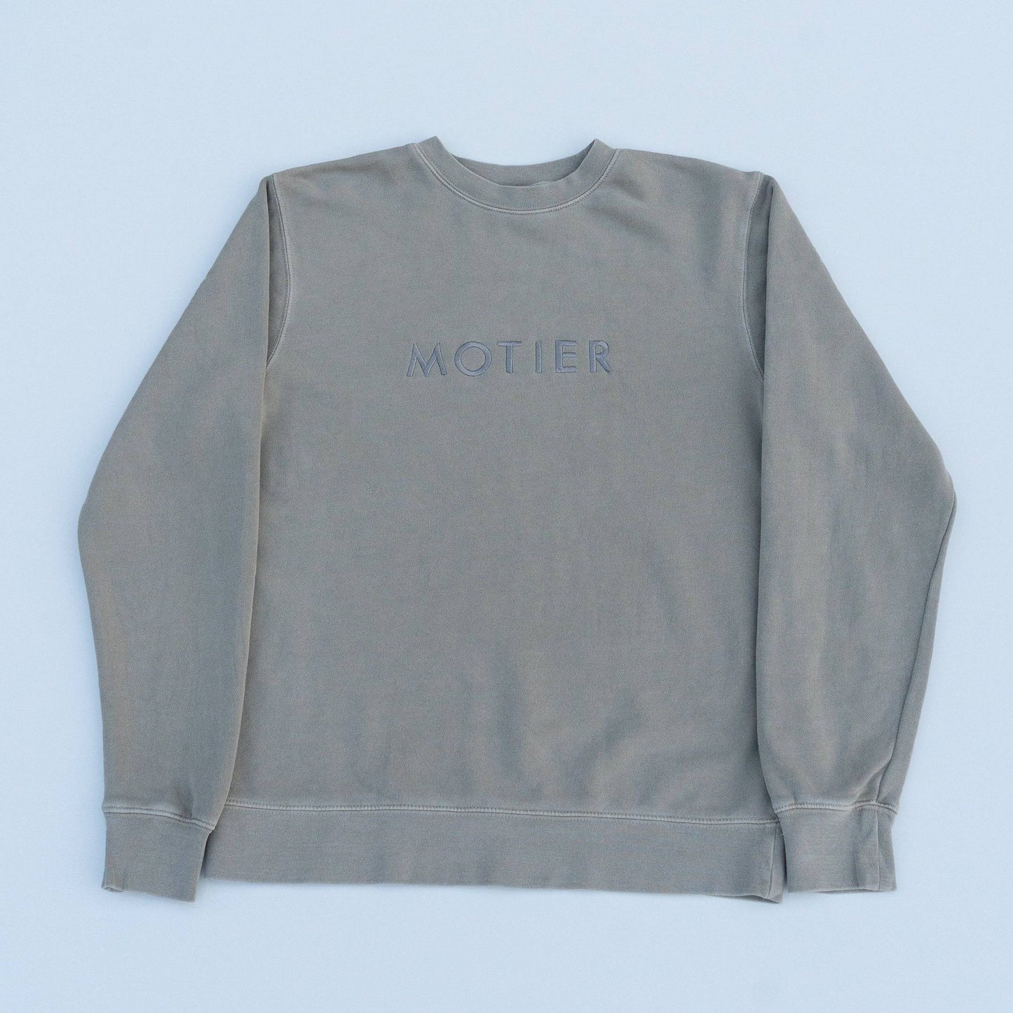 Spaced Logo Crewneck (Dark Clear)