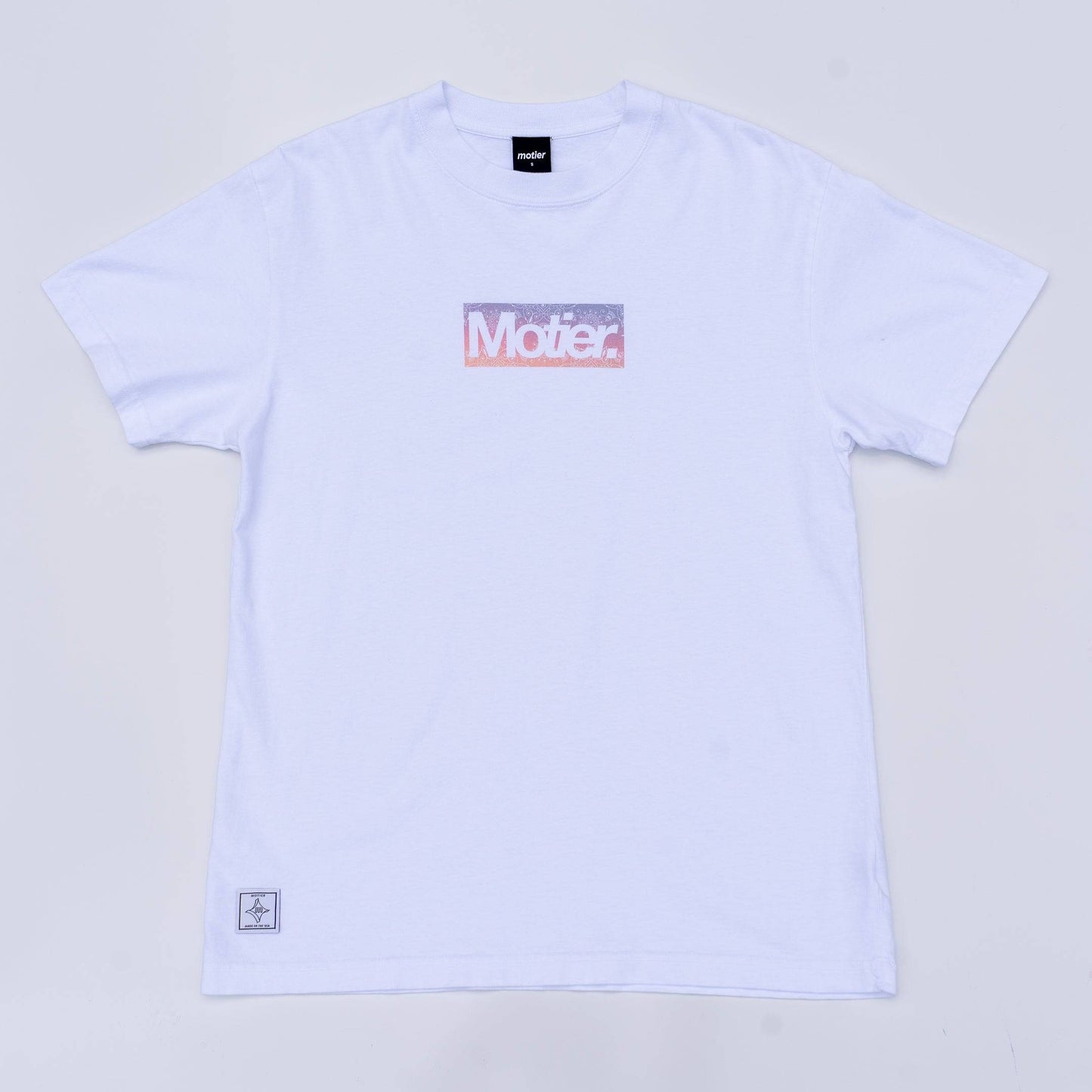 Paisley Box Logo Luxe Tee (Sunset)