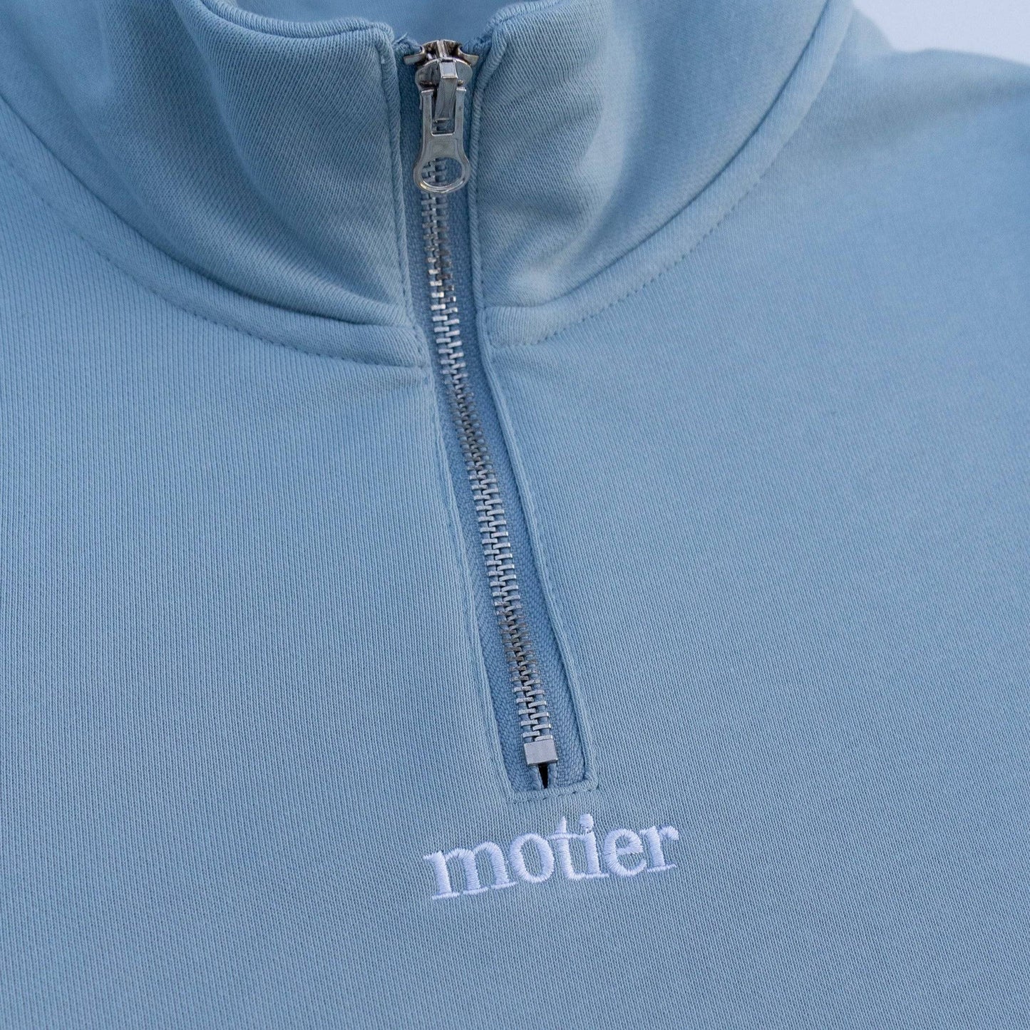 The Alexandre Quarter Zip (Sky Blue)