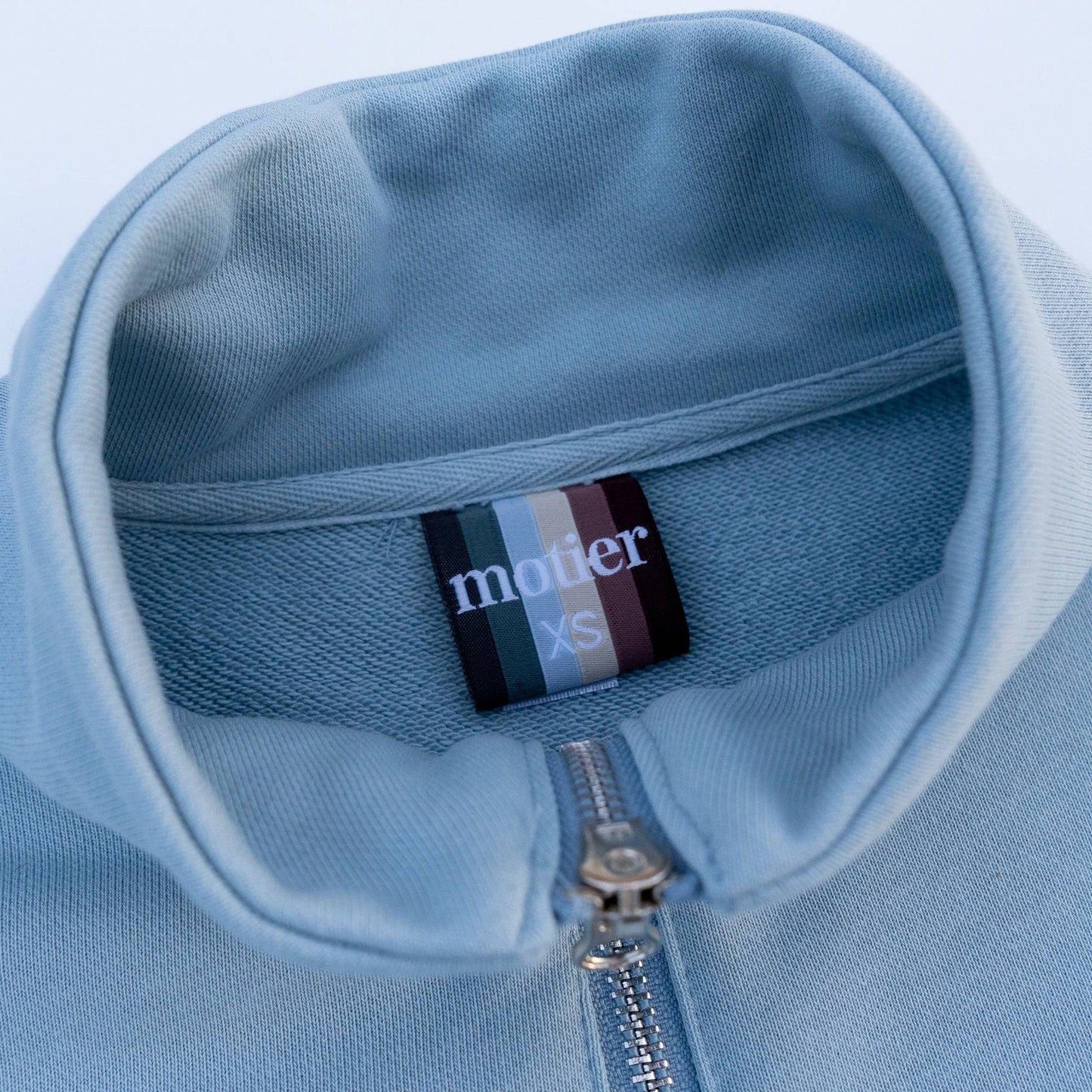 The Alexandre Quarter Zip (Sky Blue)