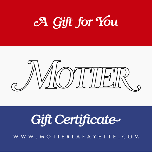 Motier Gift Card - Motier Lafayette 