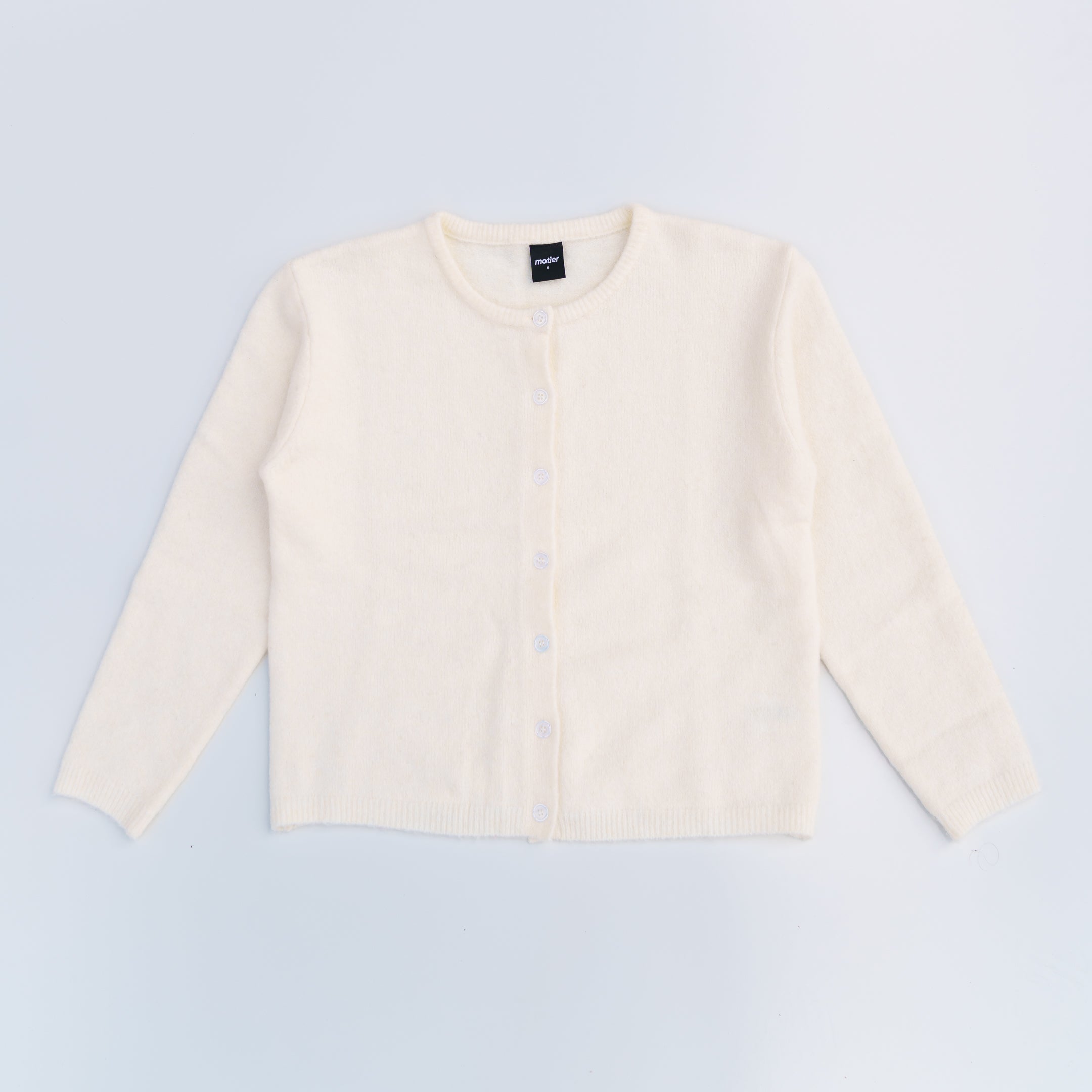 Motier Knit Cardigan (Ivory)