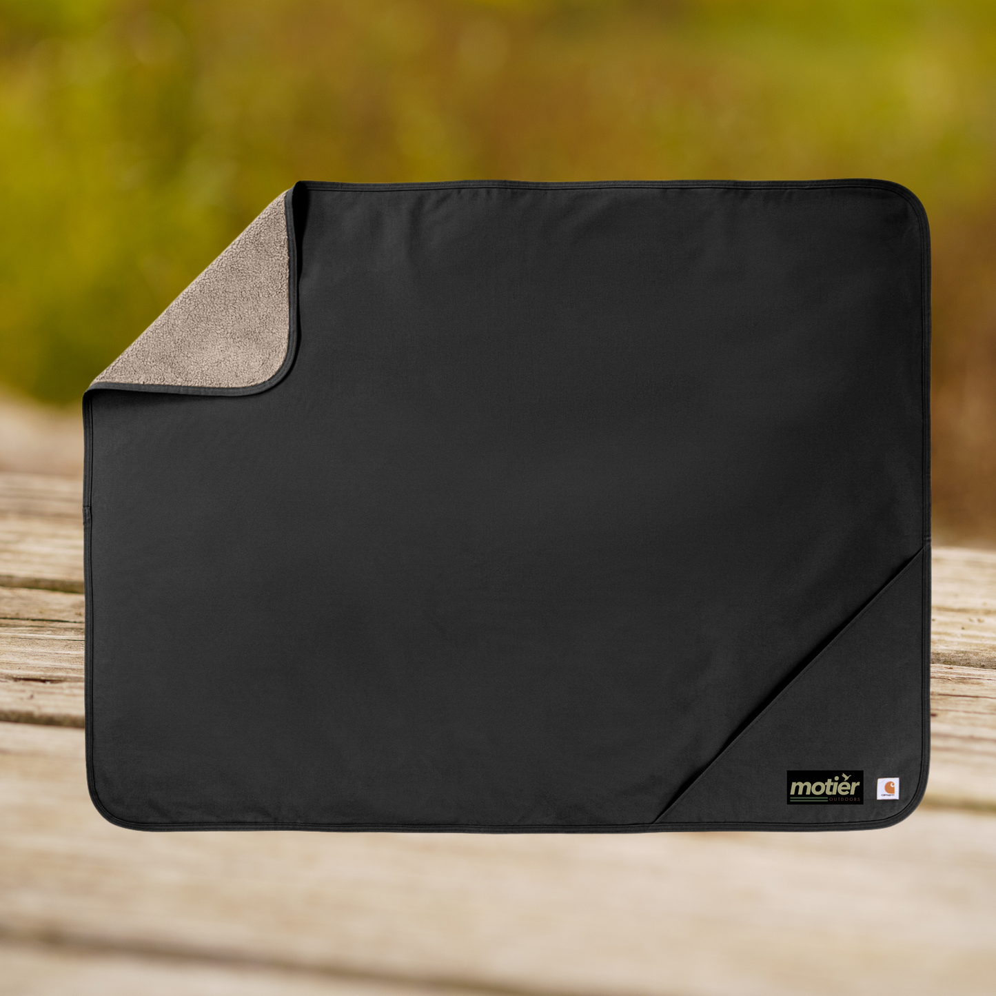 The Motier Outdoors Utility Blanket (Black)