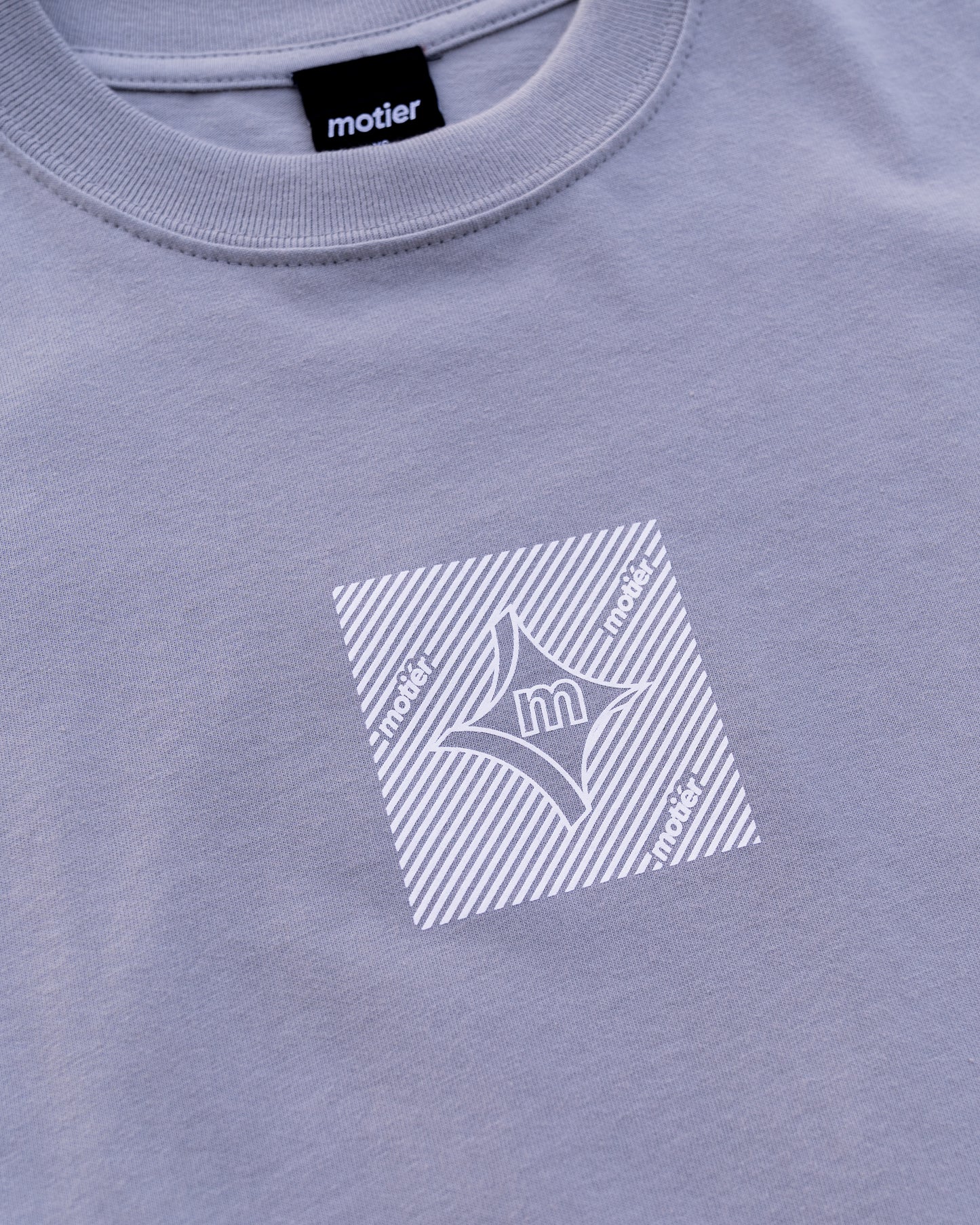 The 3D Asteroid Painting Luxe Tee (Grey)