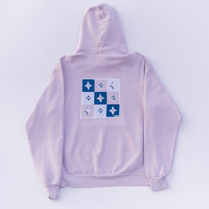 The 3D Astroid Painting Luxe Hoodie (Raindrops)