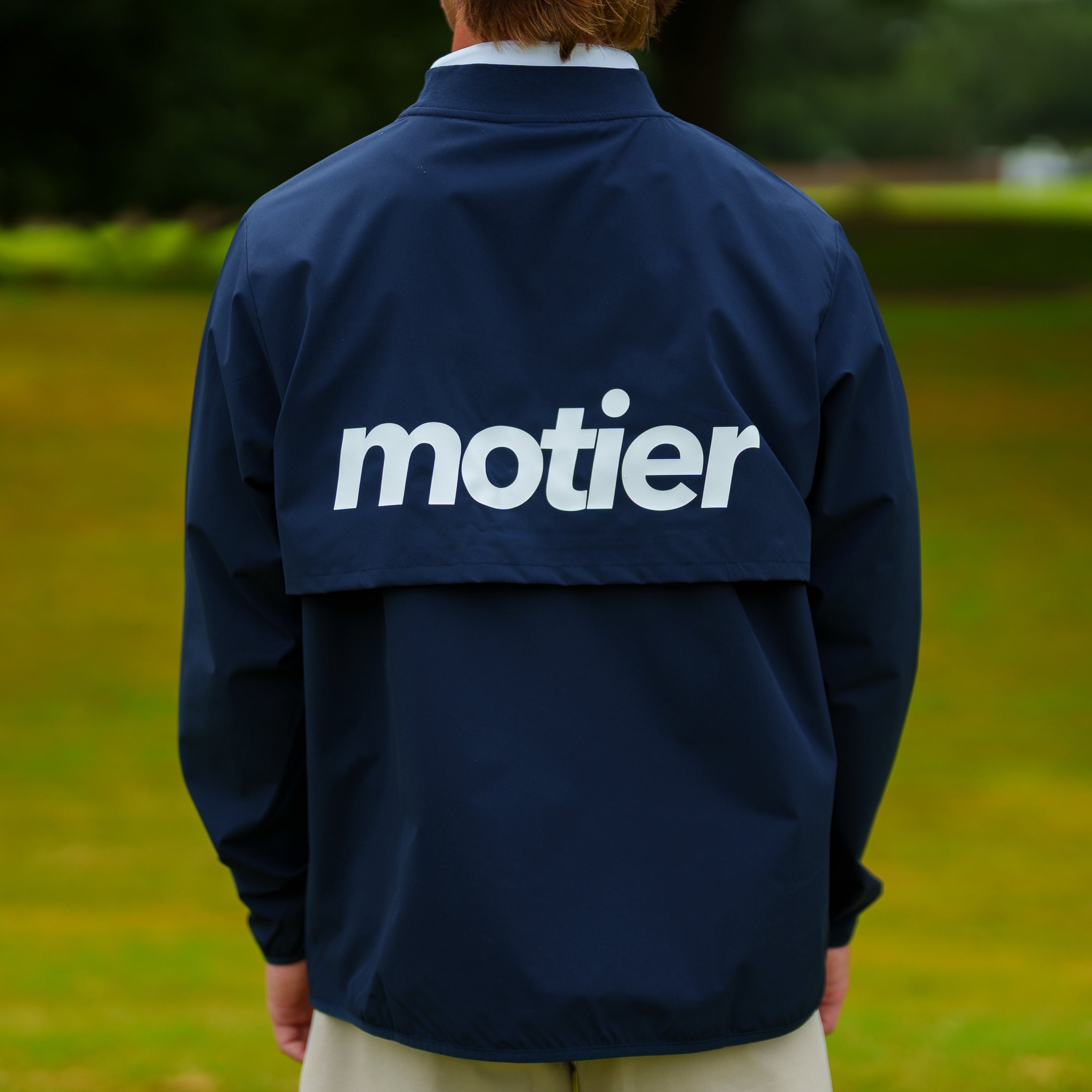 The AeroVent Golf Pullover (Navy)