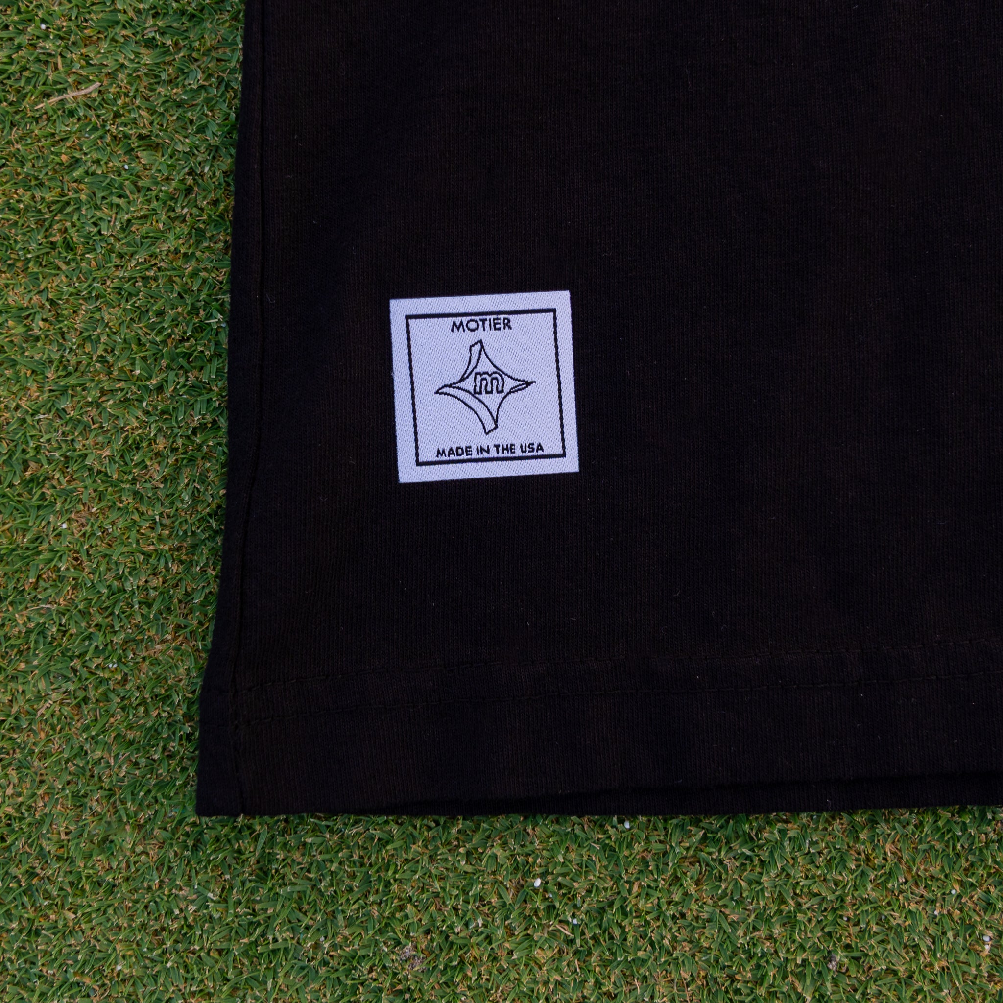 The Apex Luxe Tee (Black) - Motier Lafayette 