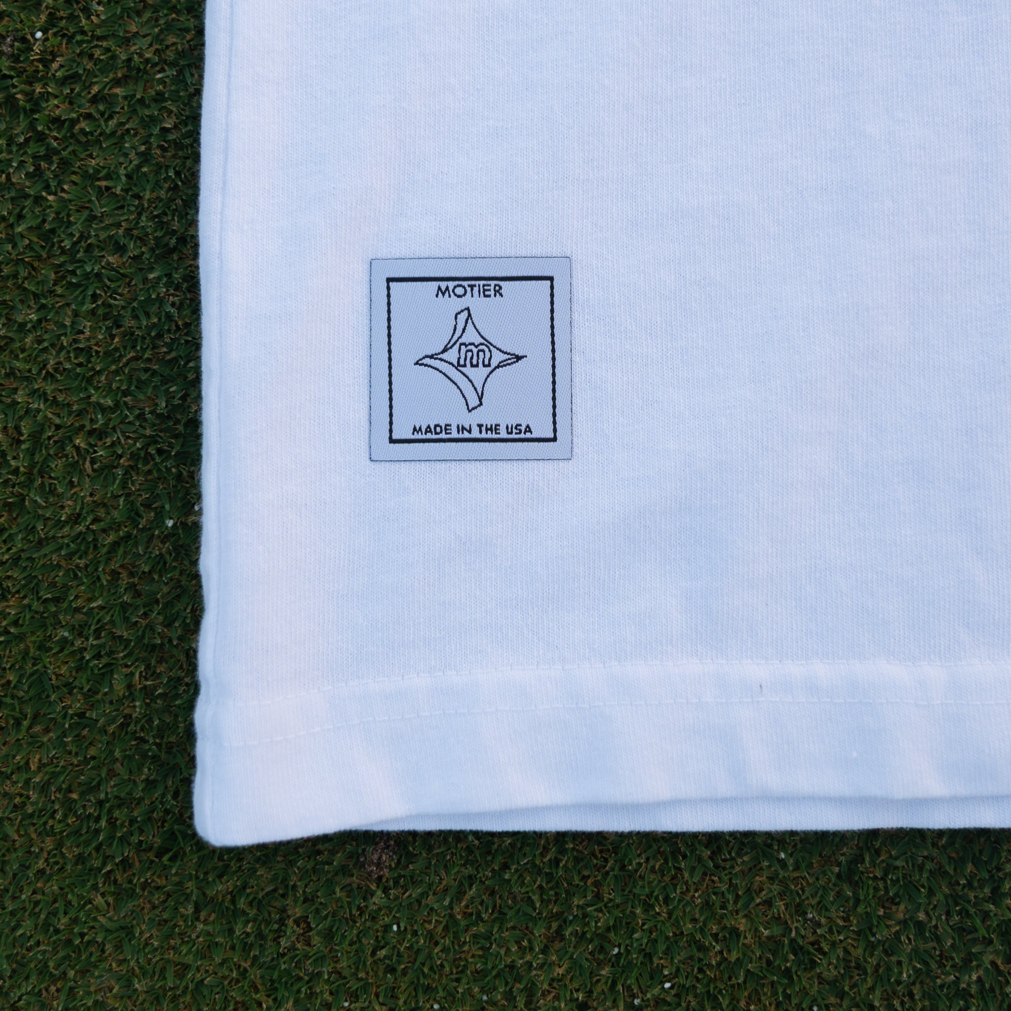 The Apex Luxe Tee (White) - Motier Lafayette 