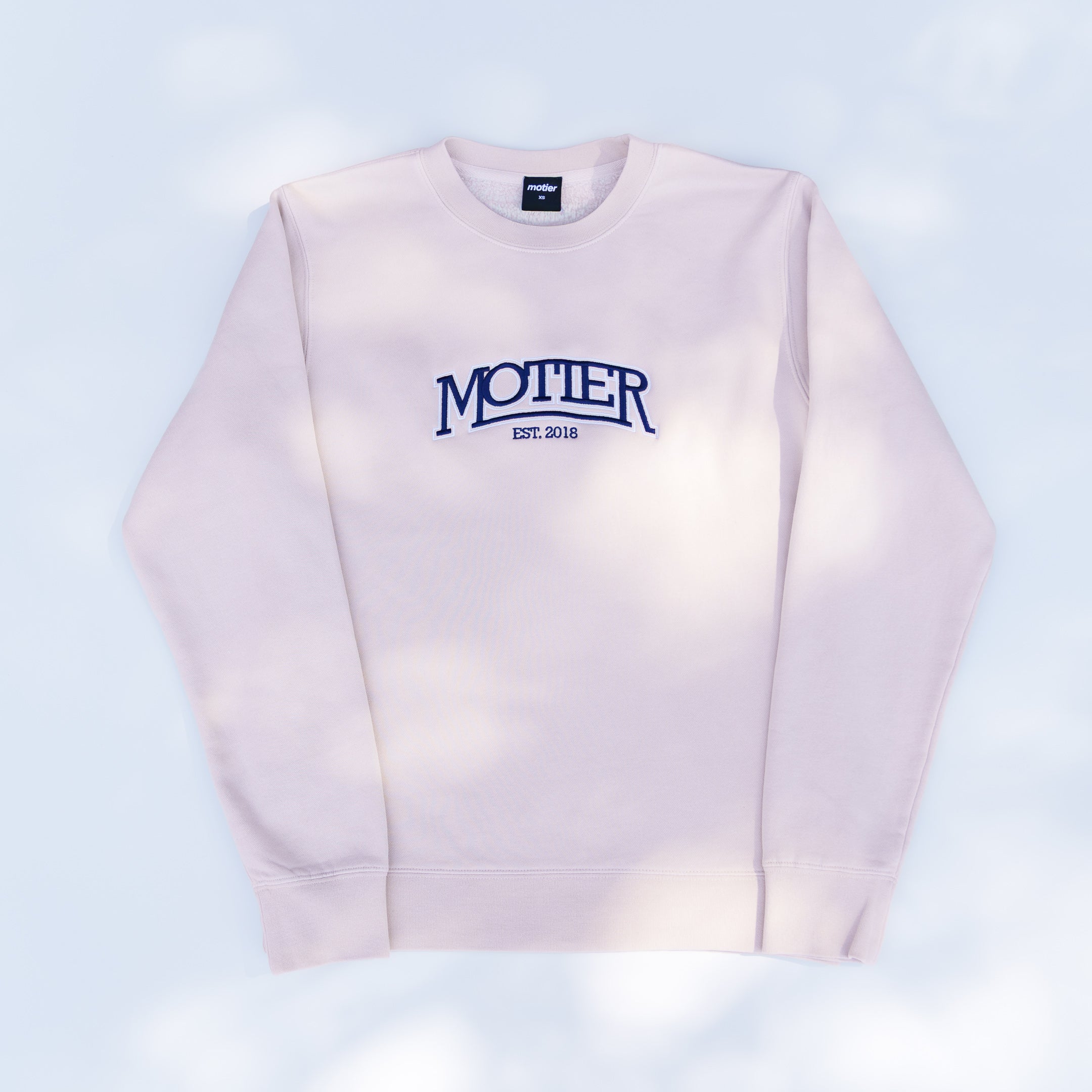 Authentics Pigment Dyed Crewneck (Sand) - Motier Lafayette 