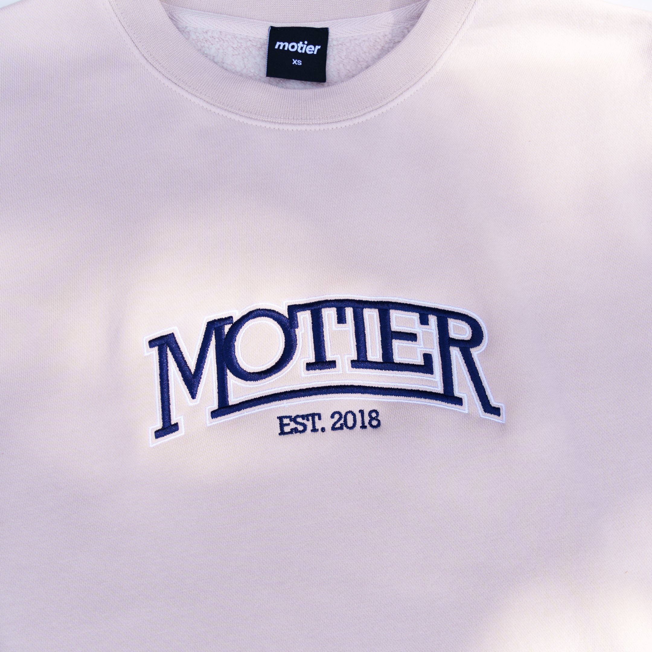 Authentics Pigment Dyed Crewneck (Sand) - Motier Lafayette 