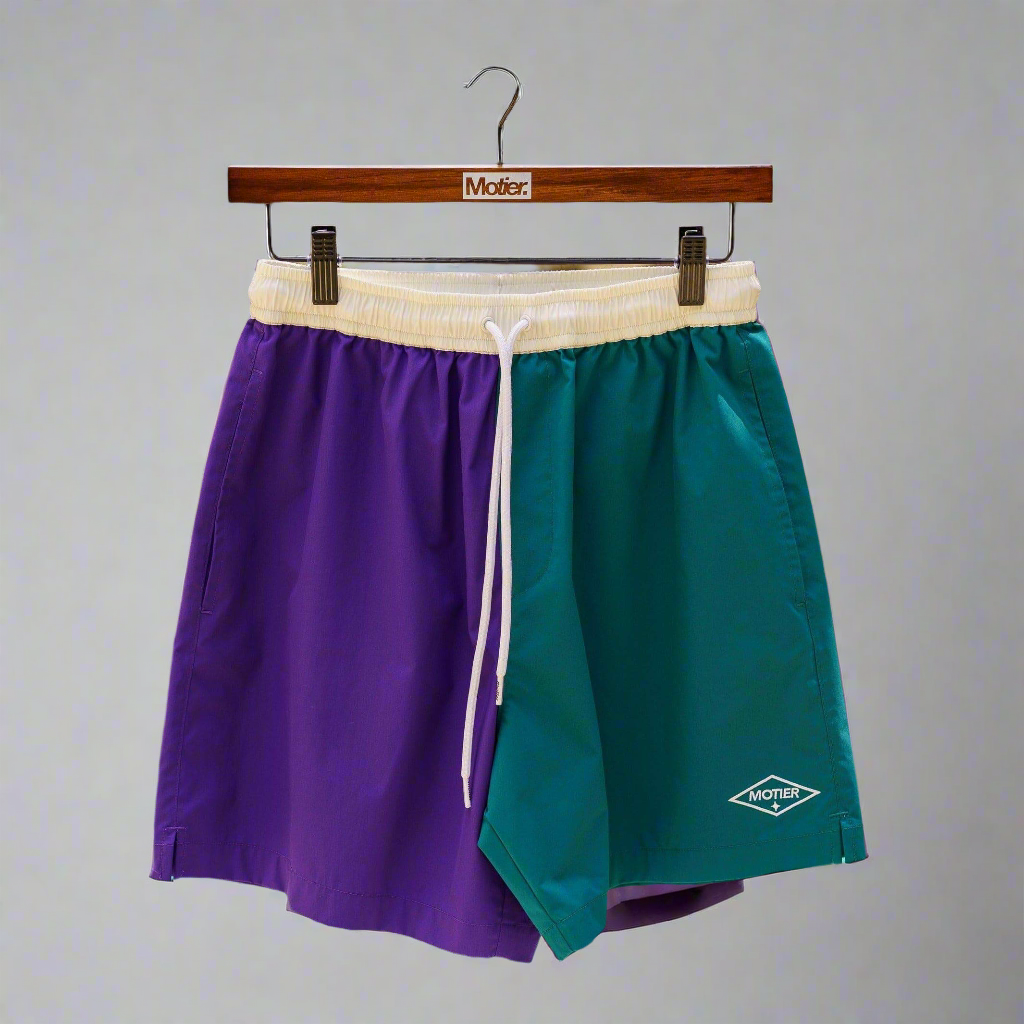 The Colorblock Boardshorts (West Coast) - Motier Lafayette 