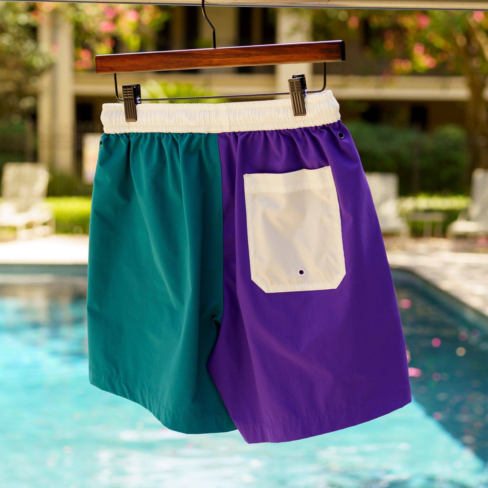 The Colorblock Boardshorts (West Coast) - Motier Lafayette 