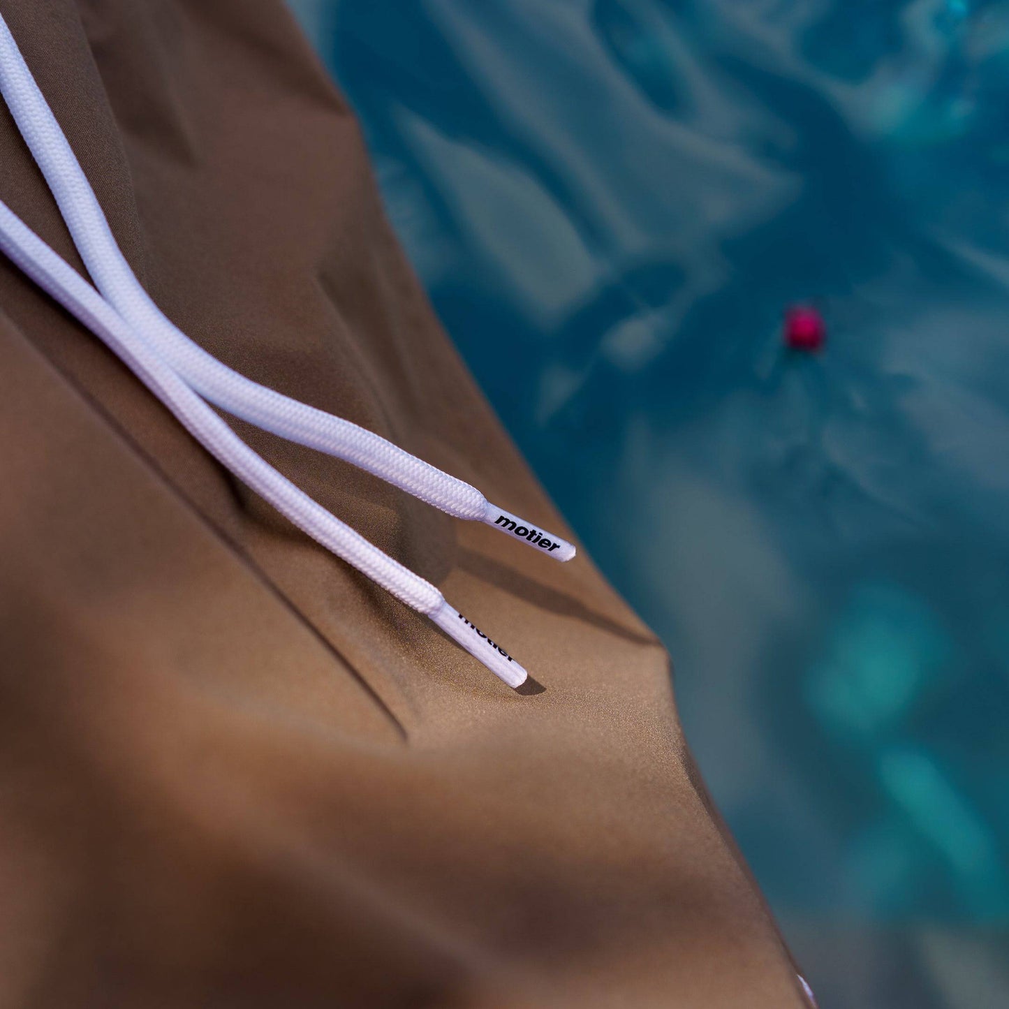 The Colorblock Boardshorts (Espresso) - Motier Lafayette 