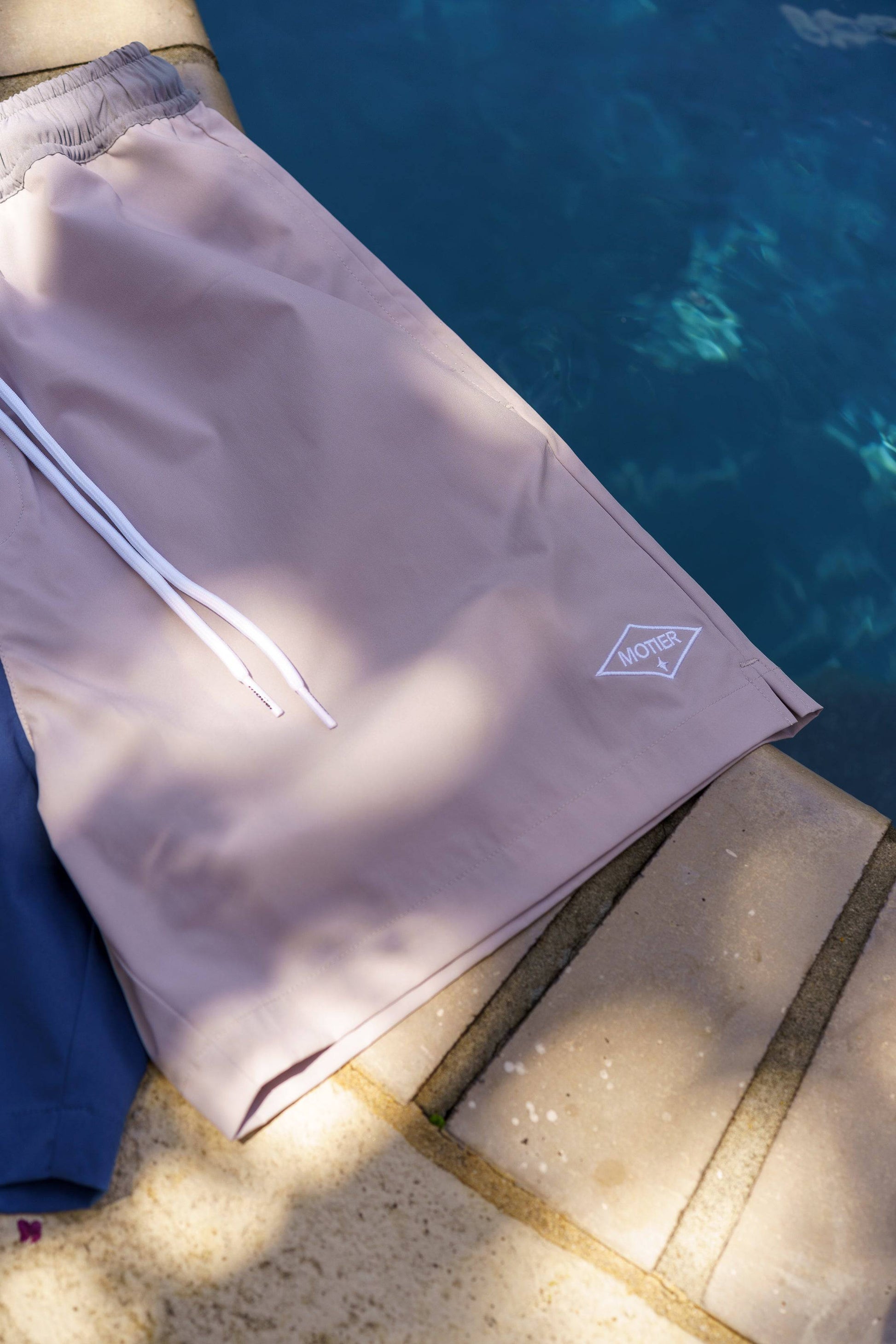 The Colorblock Boardshorts (Atlantis) - Motier Lafayette 