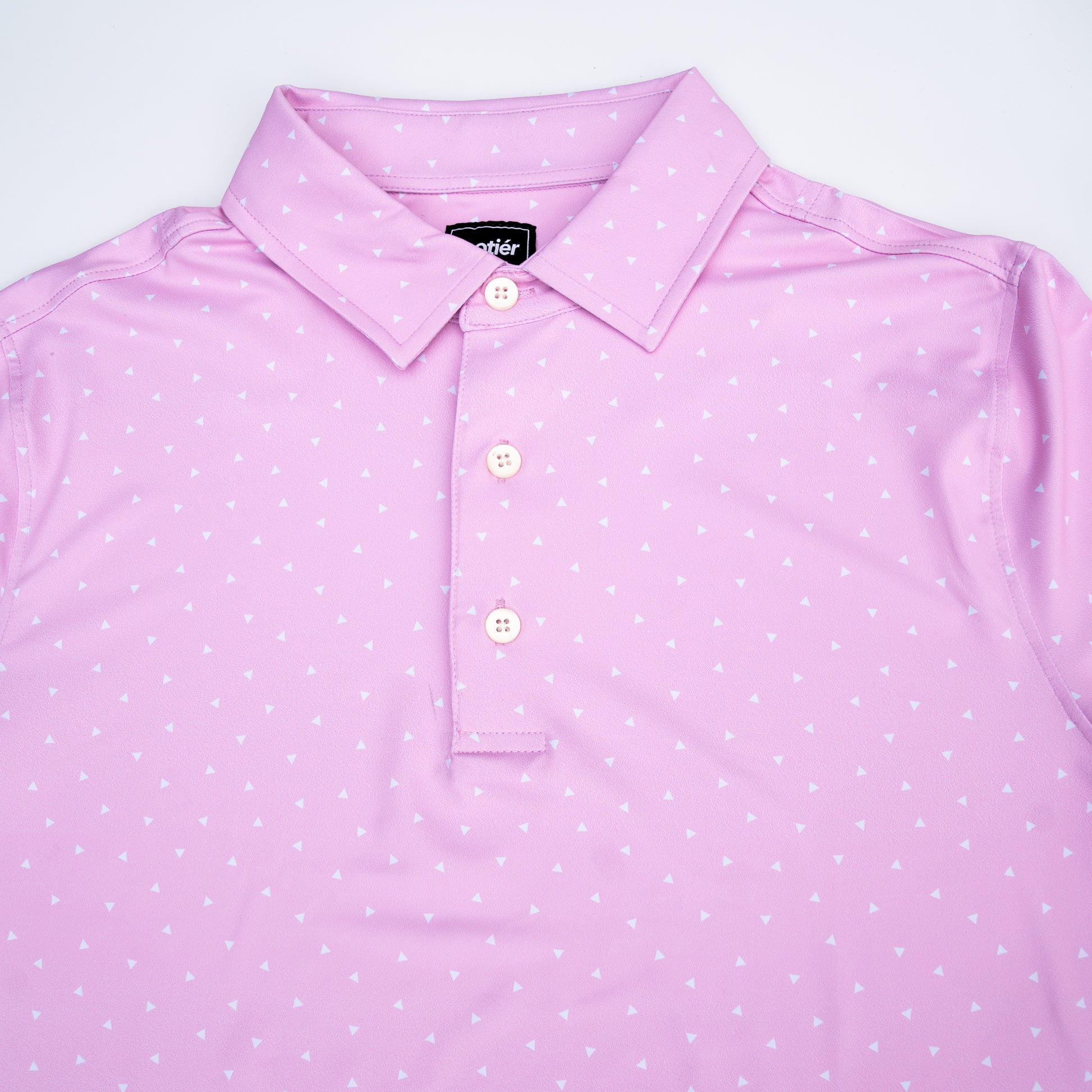 The Motier Tour Pennant Polo (Azalea) - Motier Lafayette 